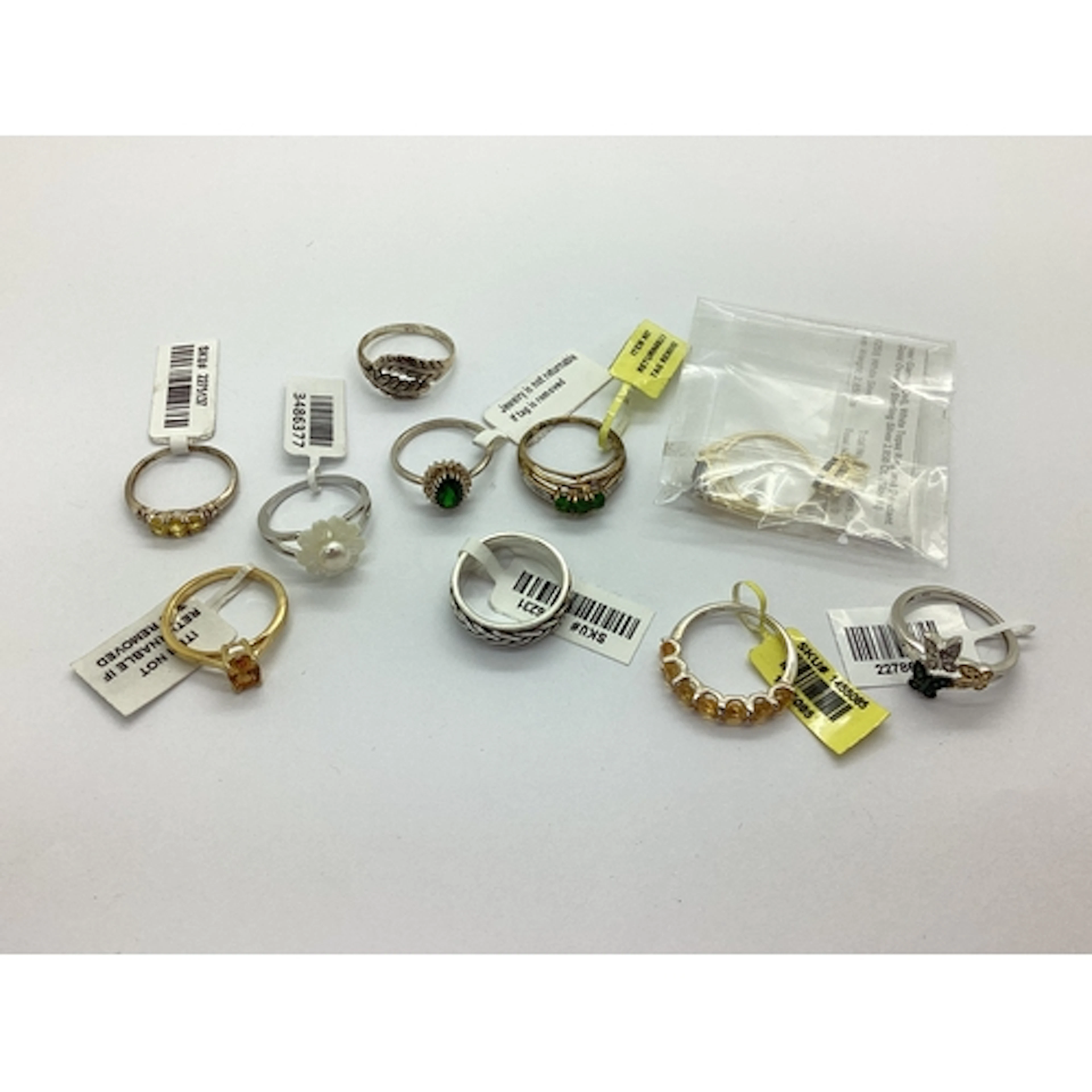 A Collection of Modern Stone Set and other Dress Rings, of v...