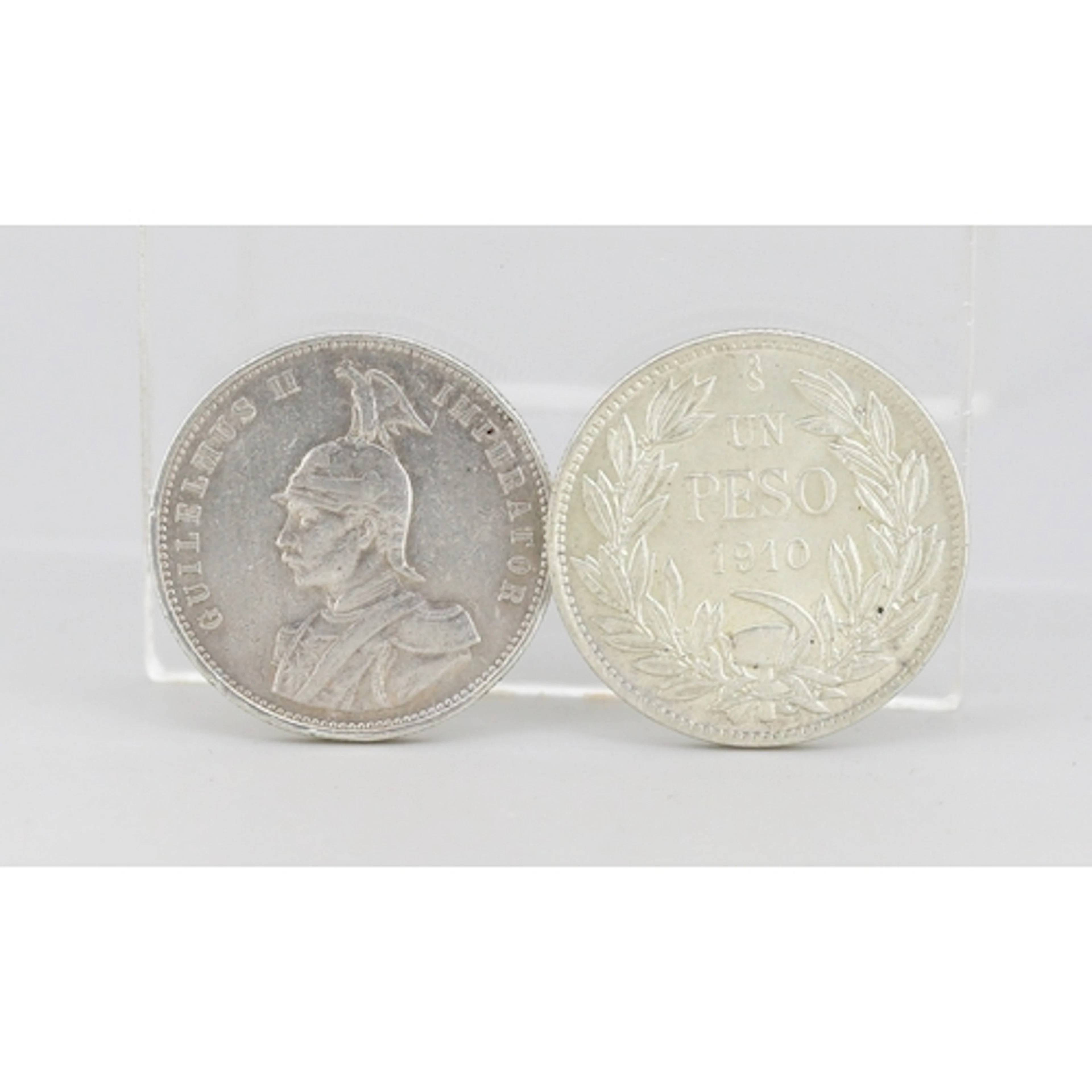 Silver Chile 1 Peso Coin Condor 1910, 90% Silver and Silver ...