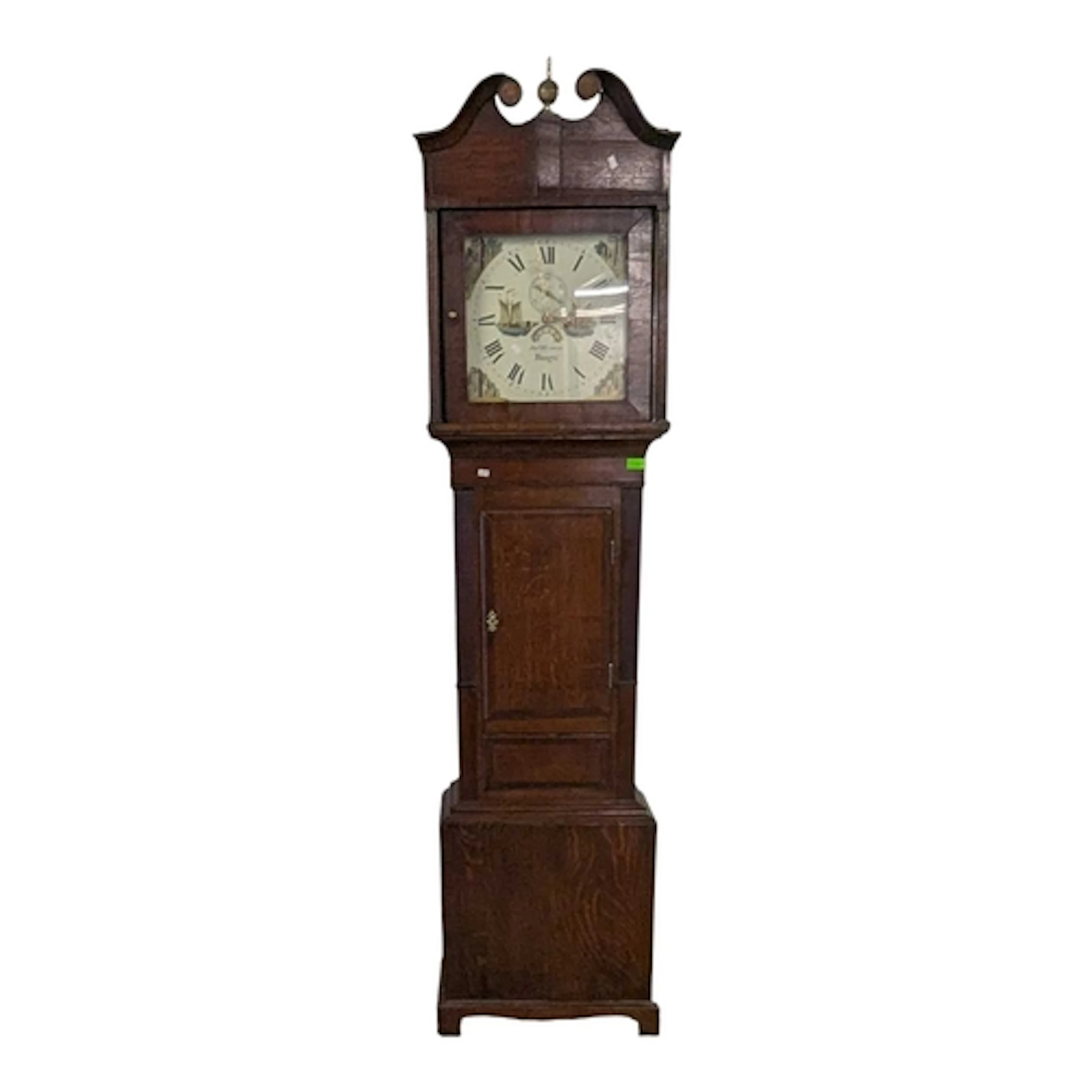 Hyman of Bangor, Wales - A 19th century Victorian oak long c...
