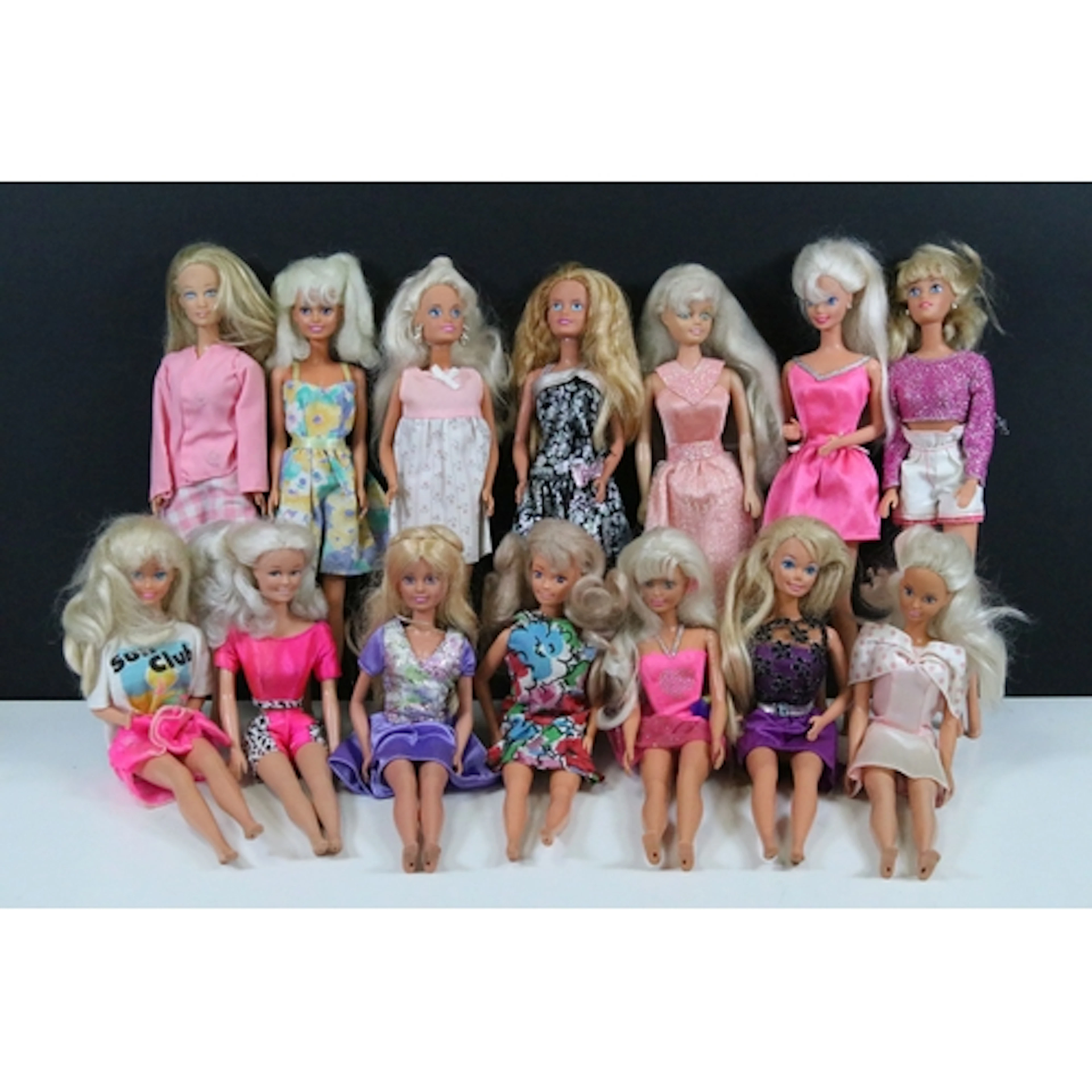 14 1960s-2000s Mattel / Hasbro Sindy and Barbie dolls to inc...