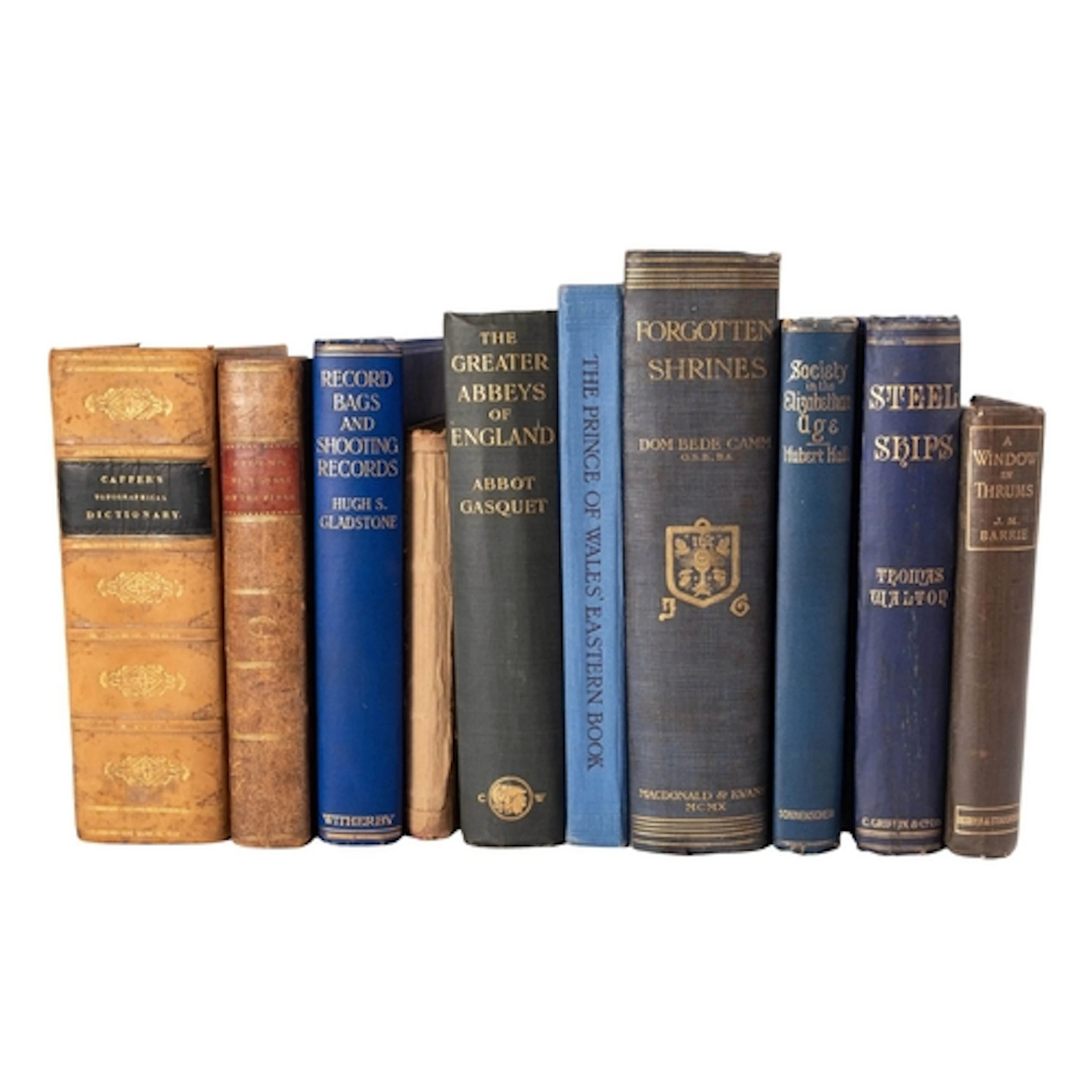 TOPOGRAPHY & Miscellaneous. A mixed group of 10 volumes, inc...