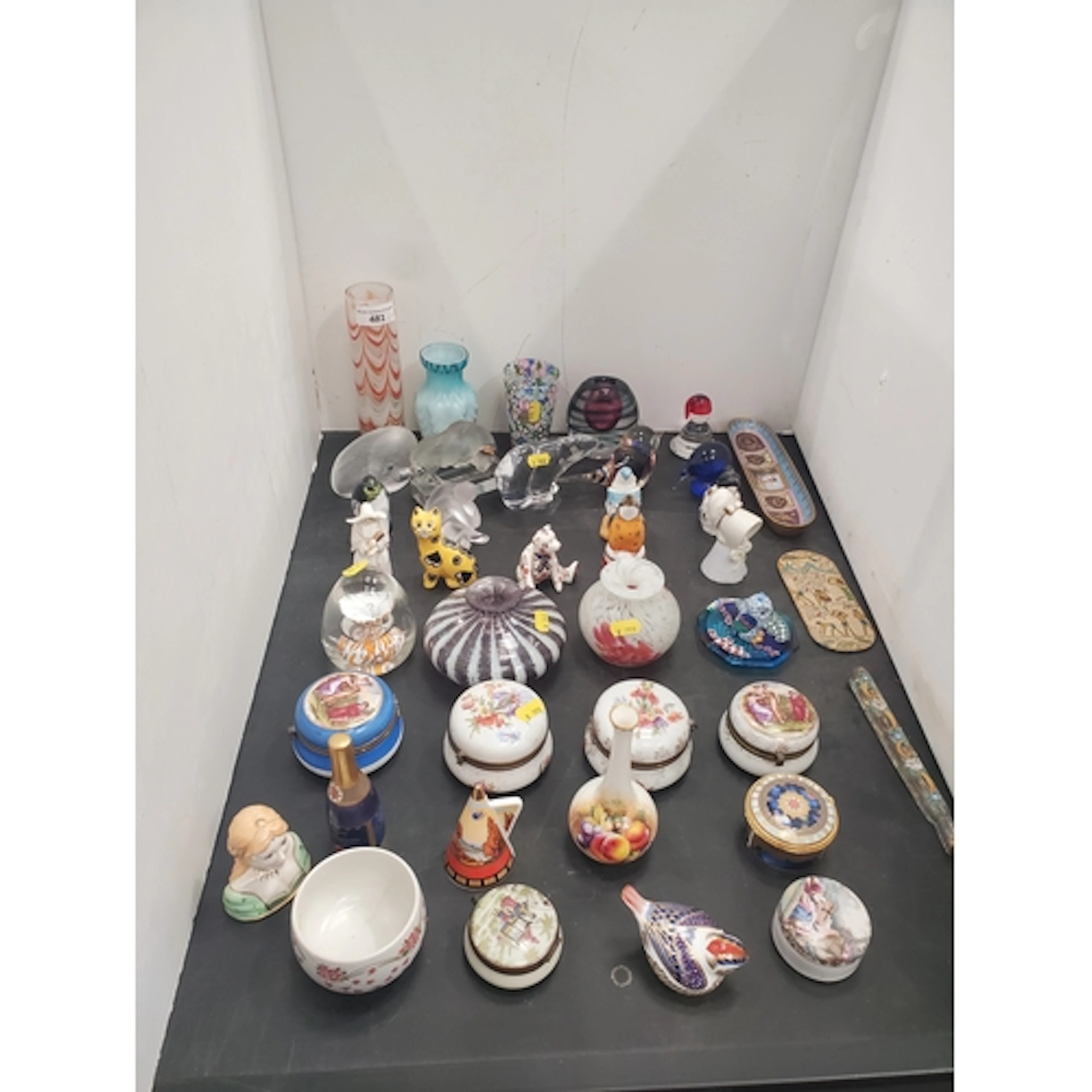 A collection of Royal Worcester and other Ornaments includin...