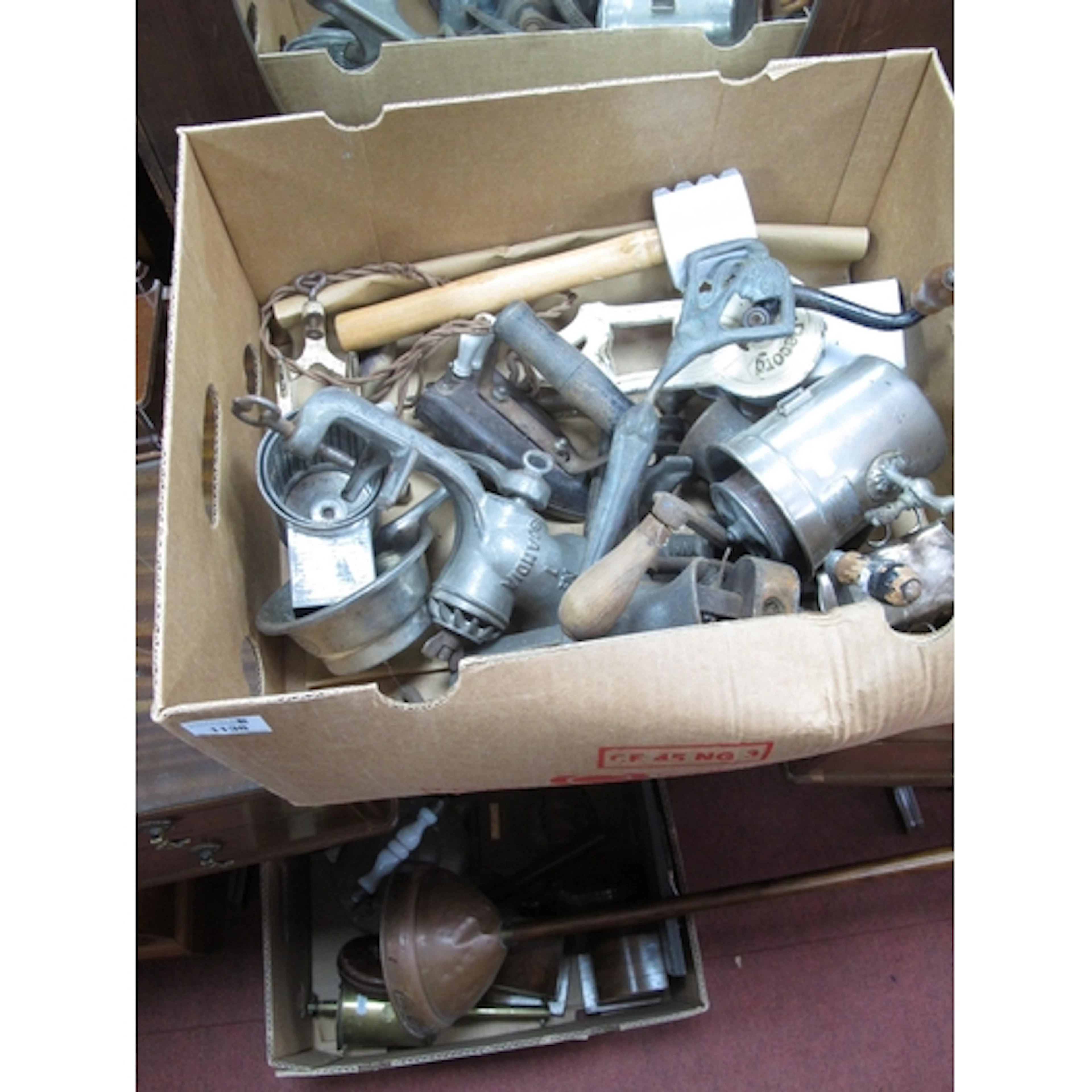 Antique and vintage home and kitchen ware, including Victori...