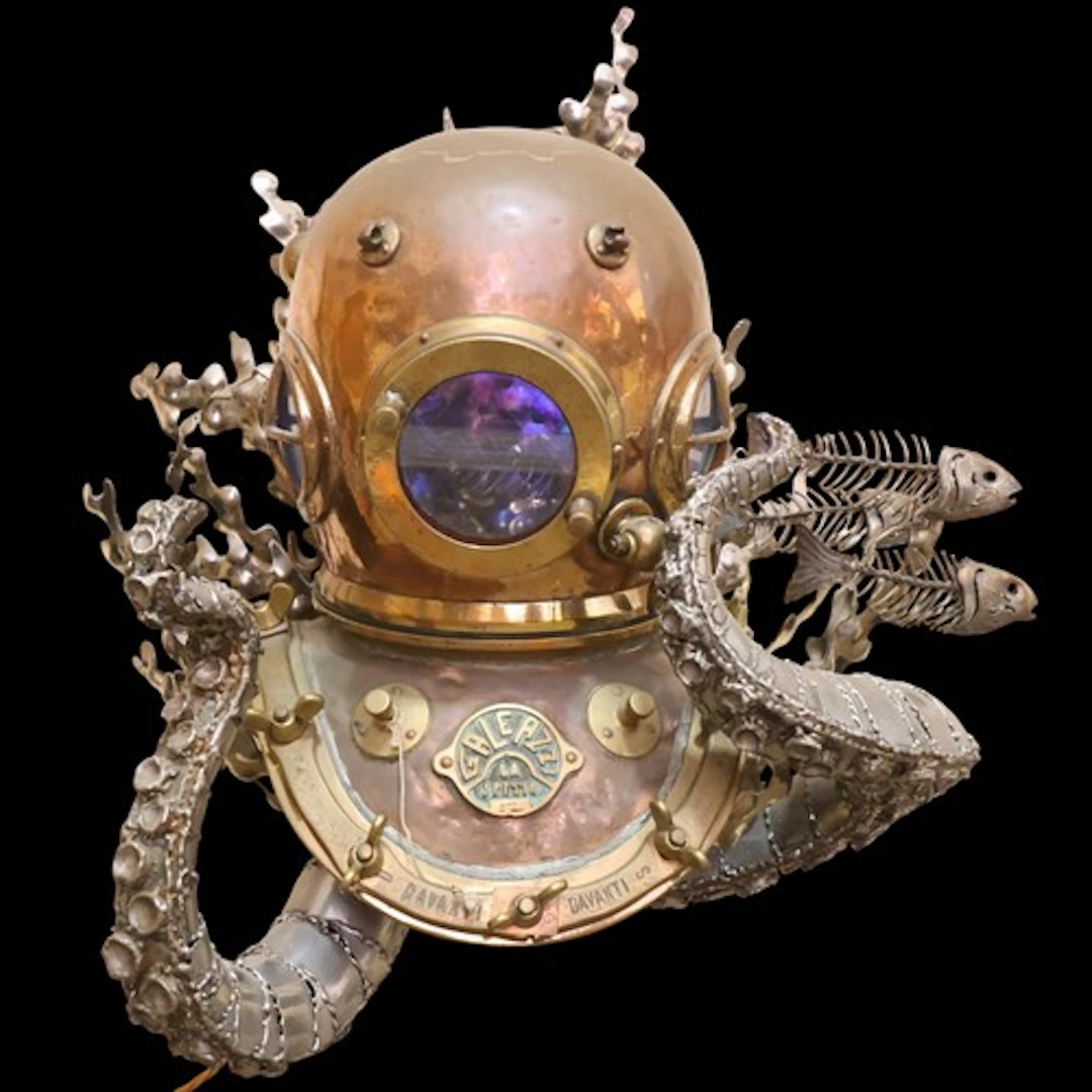 LEIGH DYER (born 1959) - a spectacular handmade stainless st...