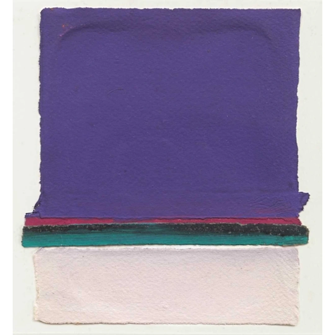 § John MILLER (1931-2002) Beach Horizon Gouache collage, st...