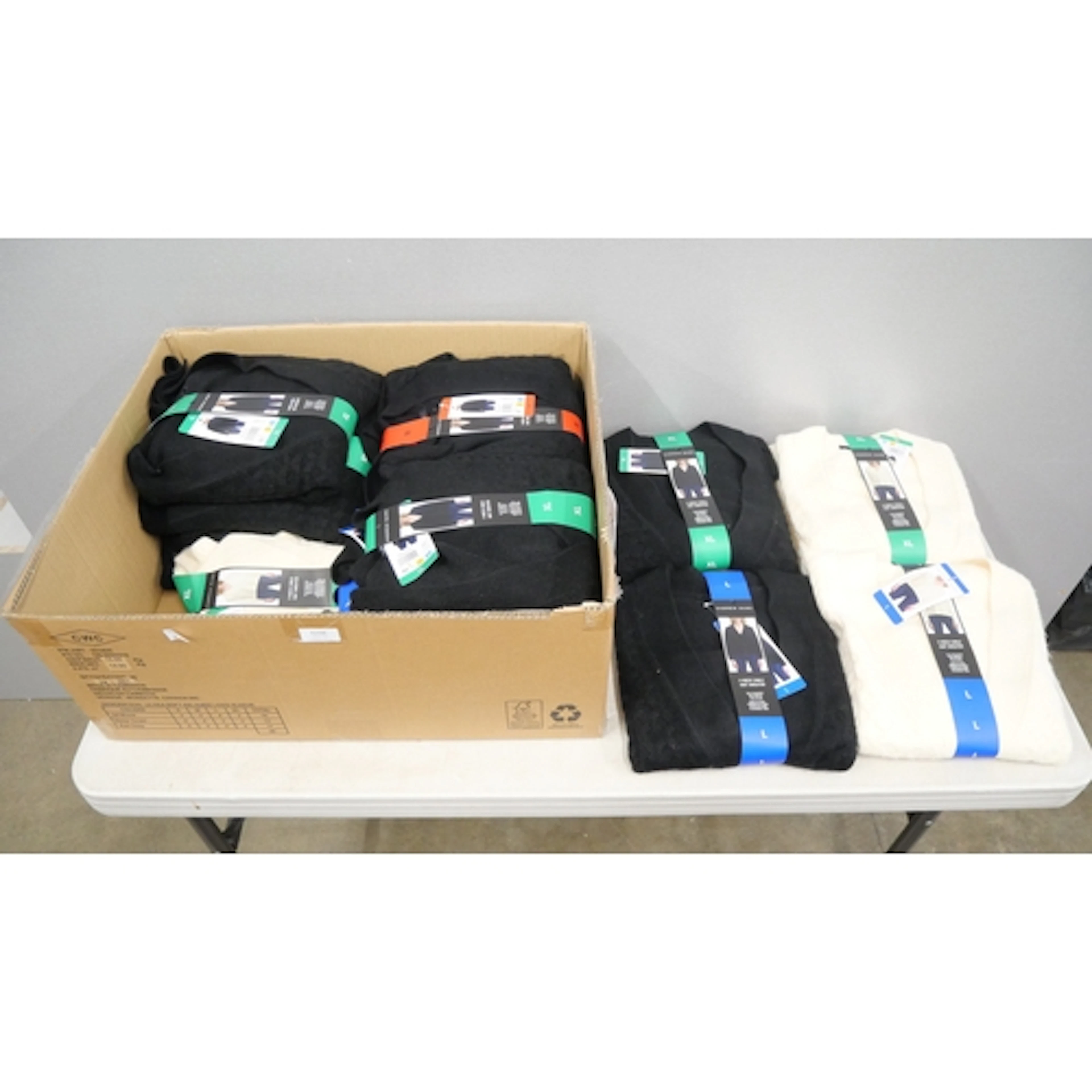 A Box of Andrew Marc Sweaters (mixed sizes and colours) (395...