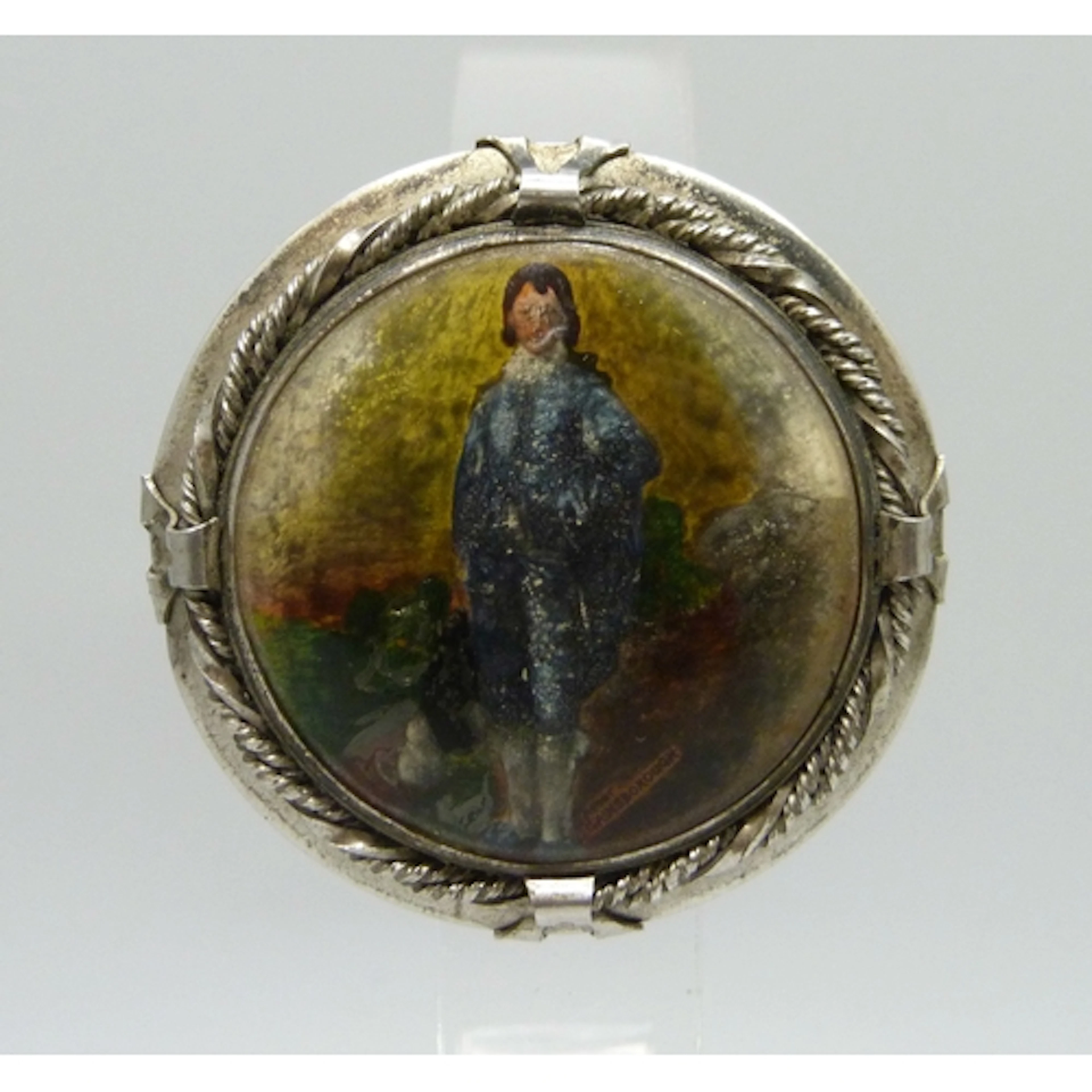 A silver brooch attributed to Thomas Mott, Old Masters Colle...