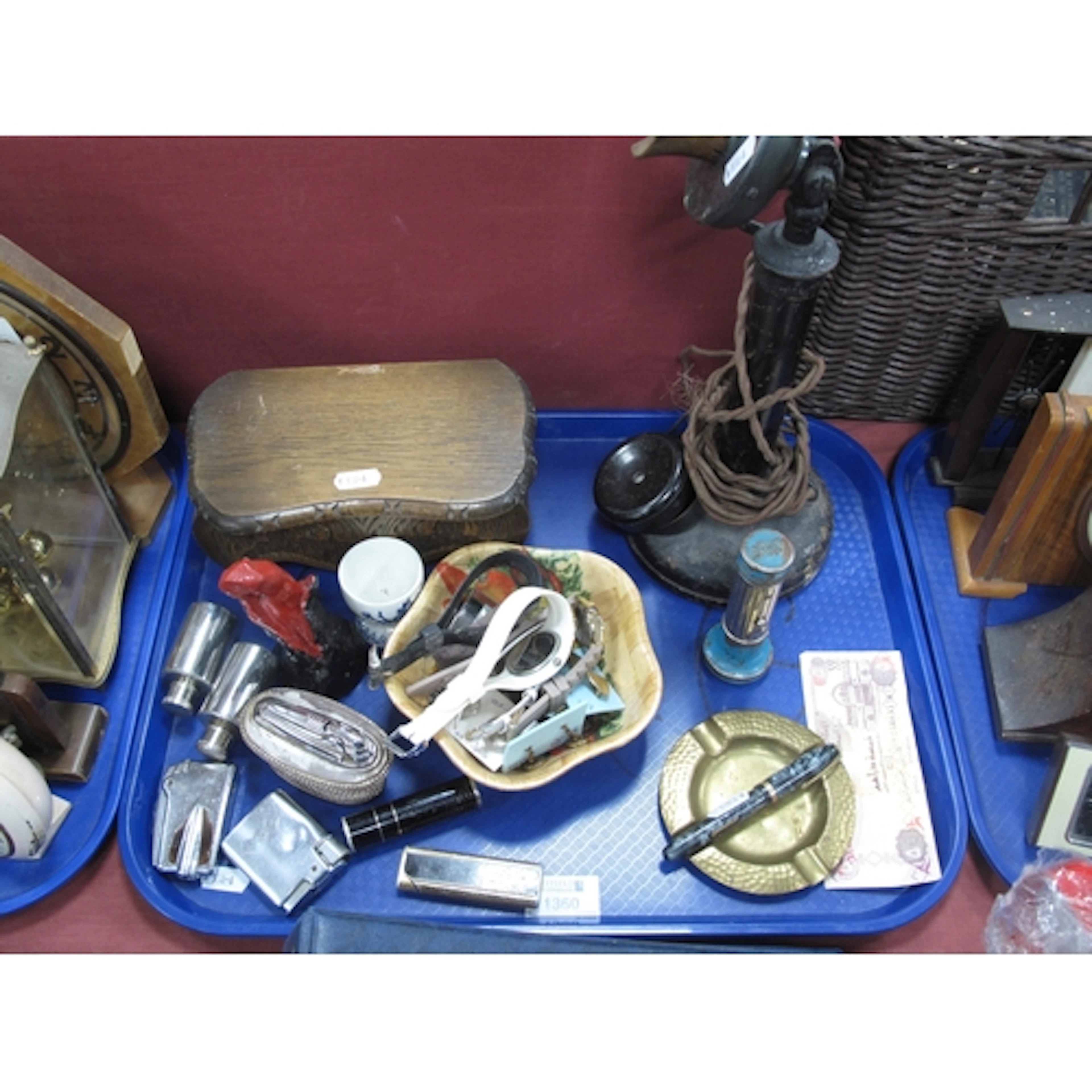 Collectables and novelties, including antique electric candl...