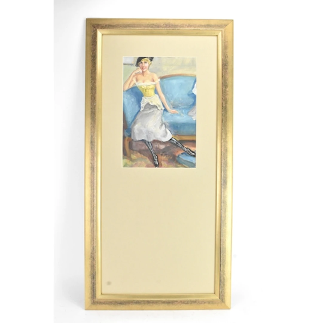 Johann ( Hans ) Clar (1893-1944) - A watercolour depicting t...