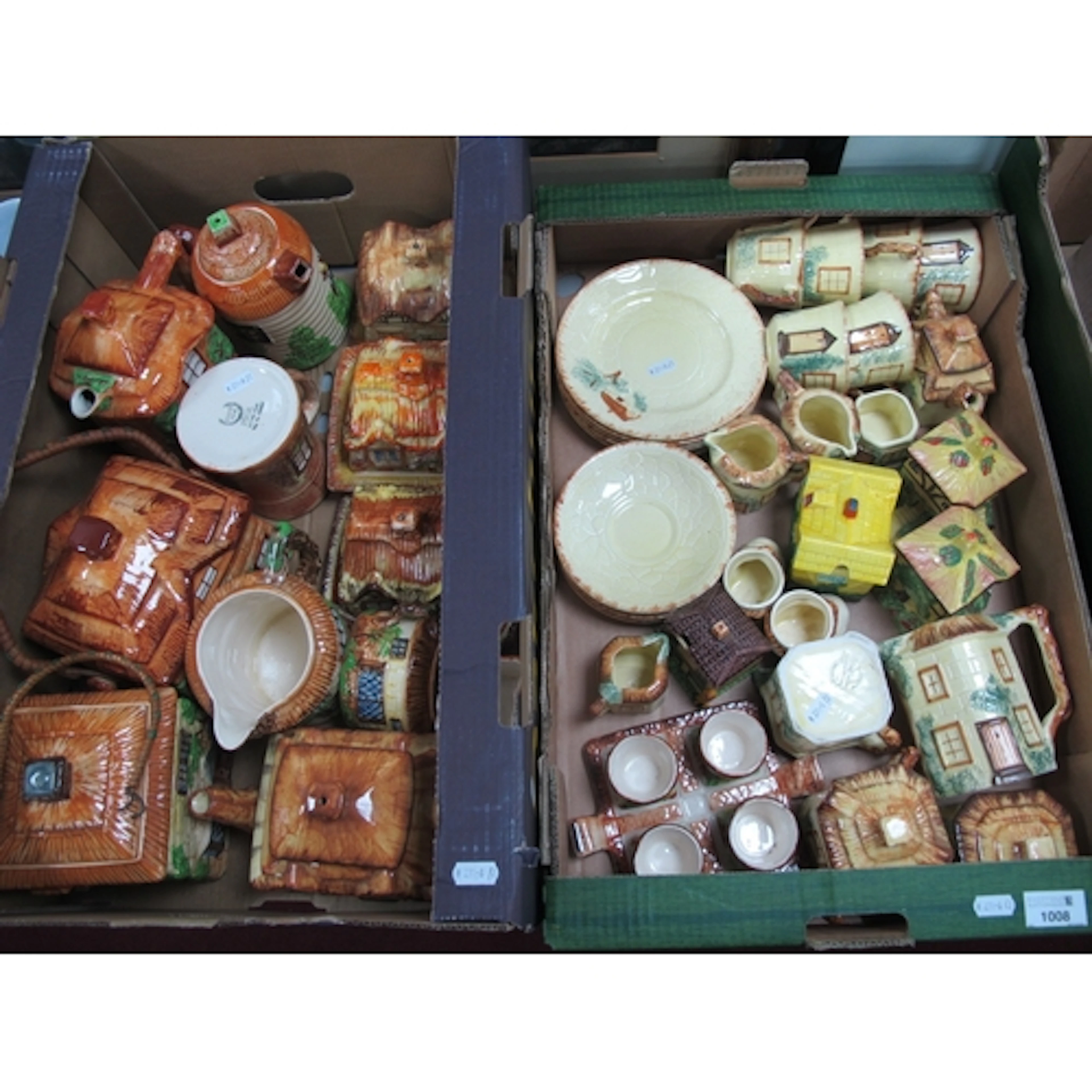 Collection of Ceramic Cottage Ware, including teapots, cups,...