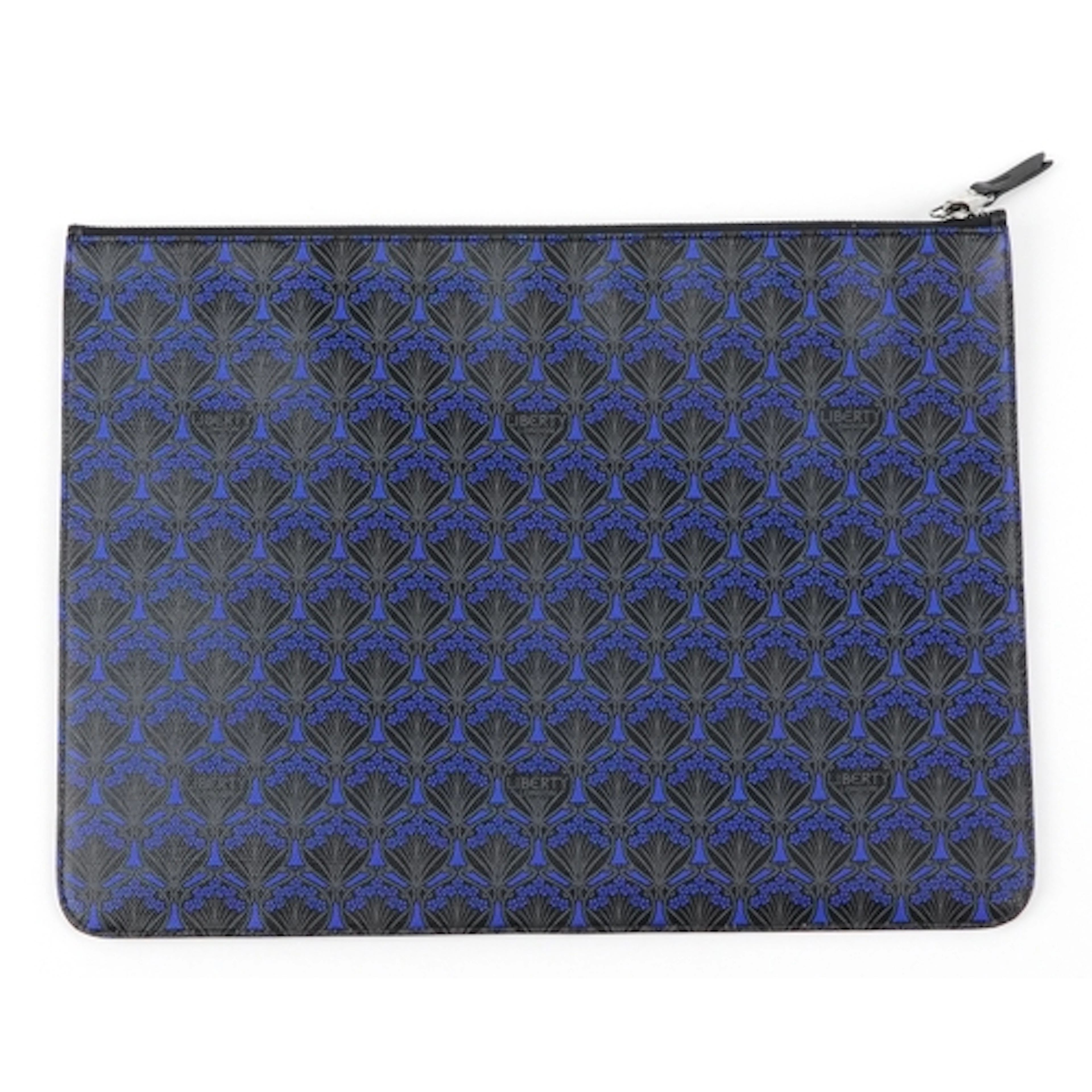 Liberty of London coated canvas clutch bag in the Iphis patt...