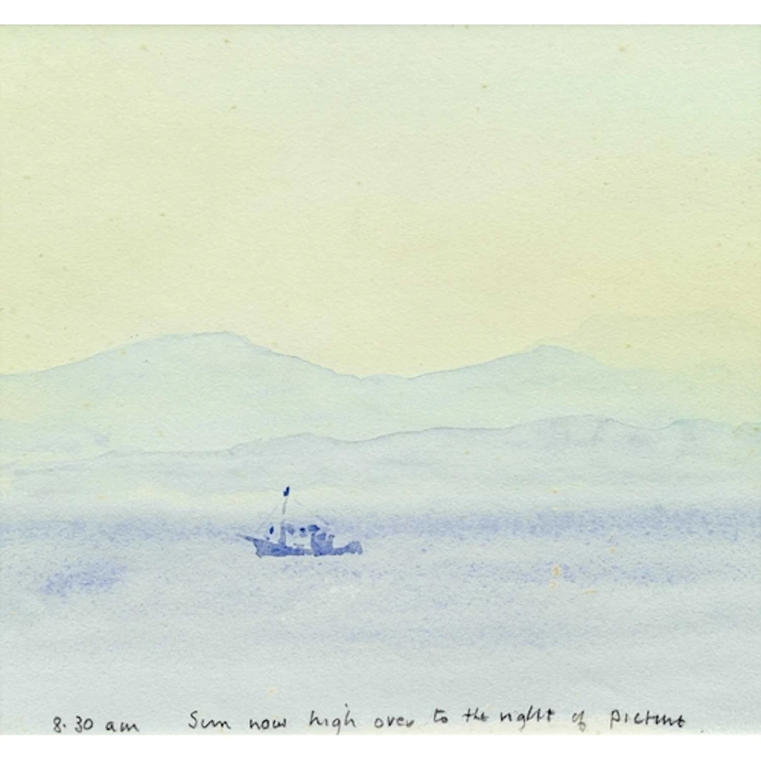 § John MILLER (1931-2002) 8.30 am Sun Now High Gouache, insc...