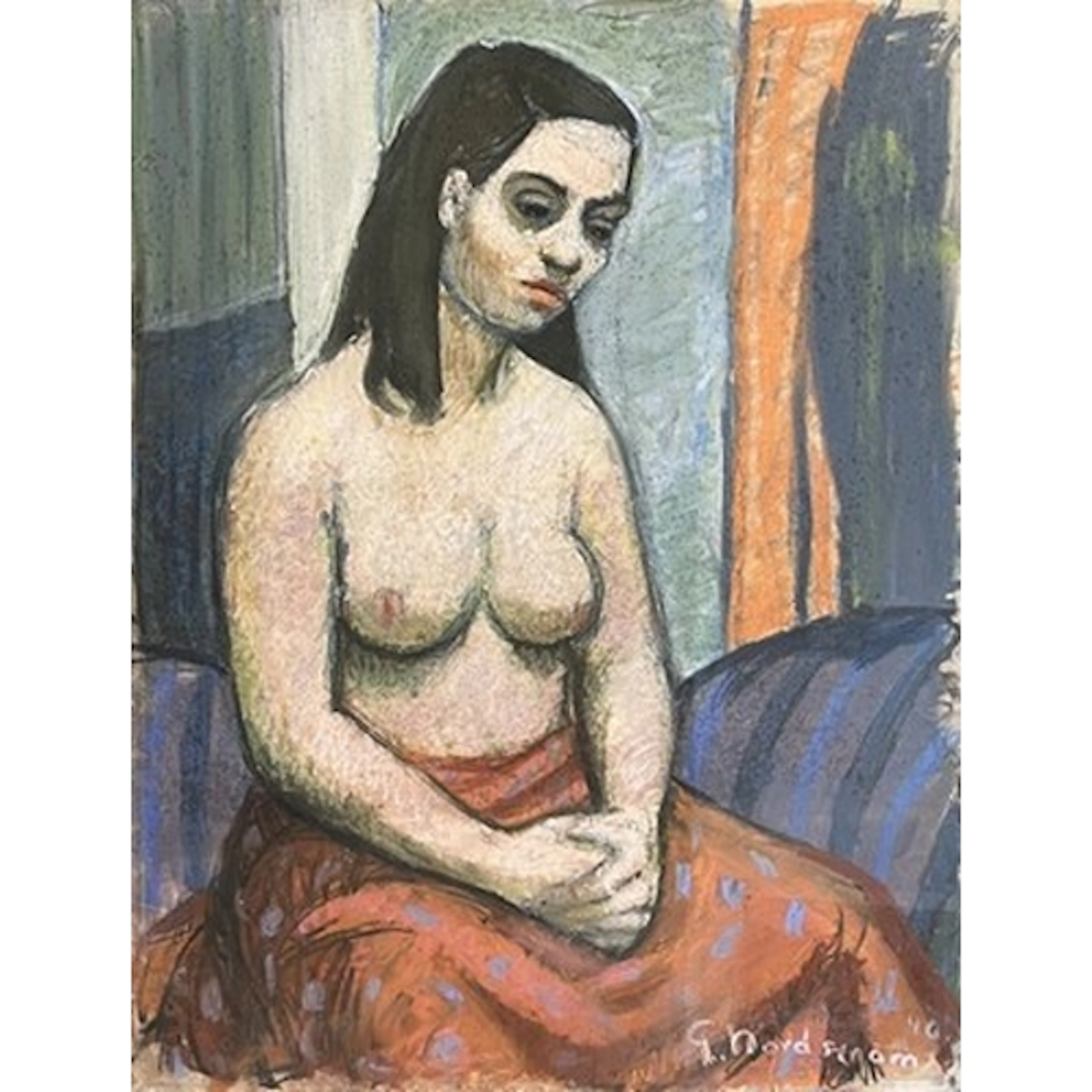Gerhard Nordström (Swedish, 1925-2019) Untitled Female Nude,...