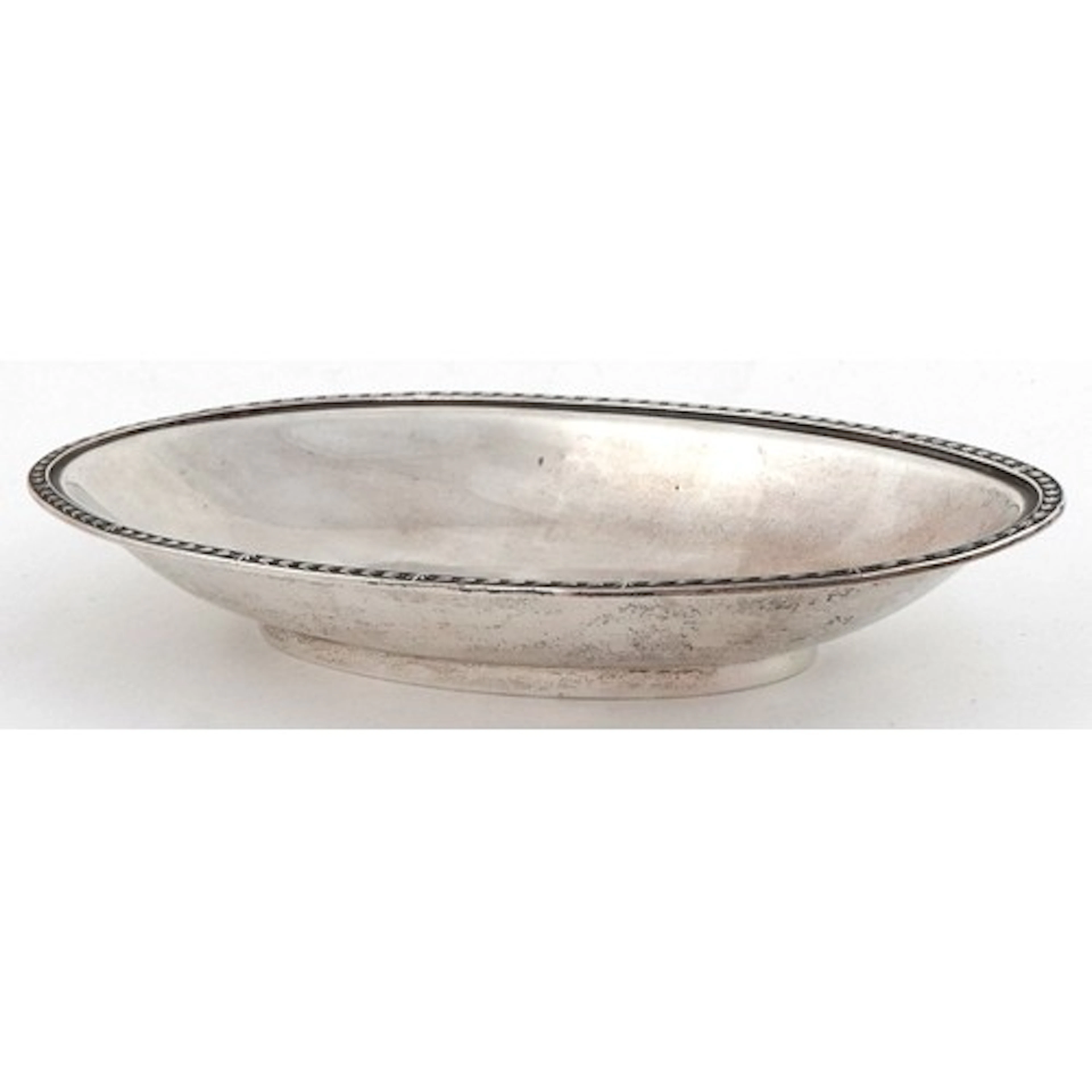 Mappin & Webb, George V oval silver dish, Sheffield 1921, 19...
