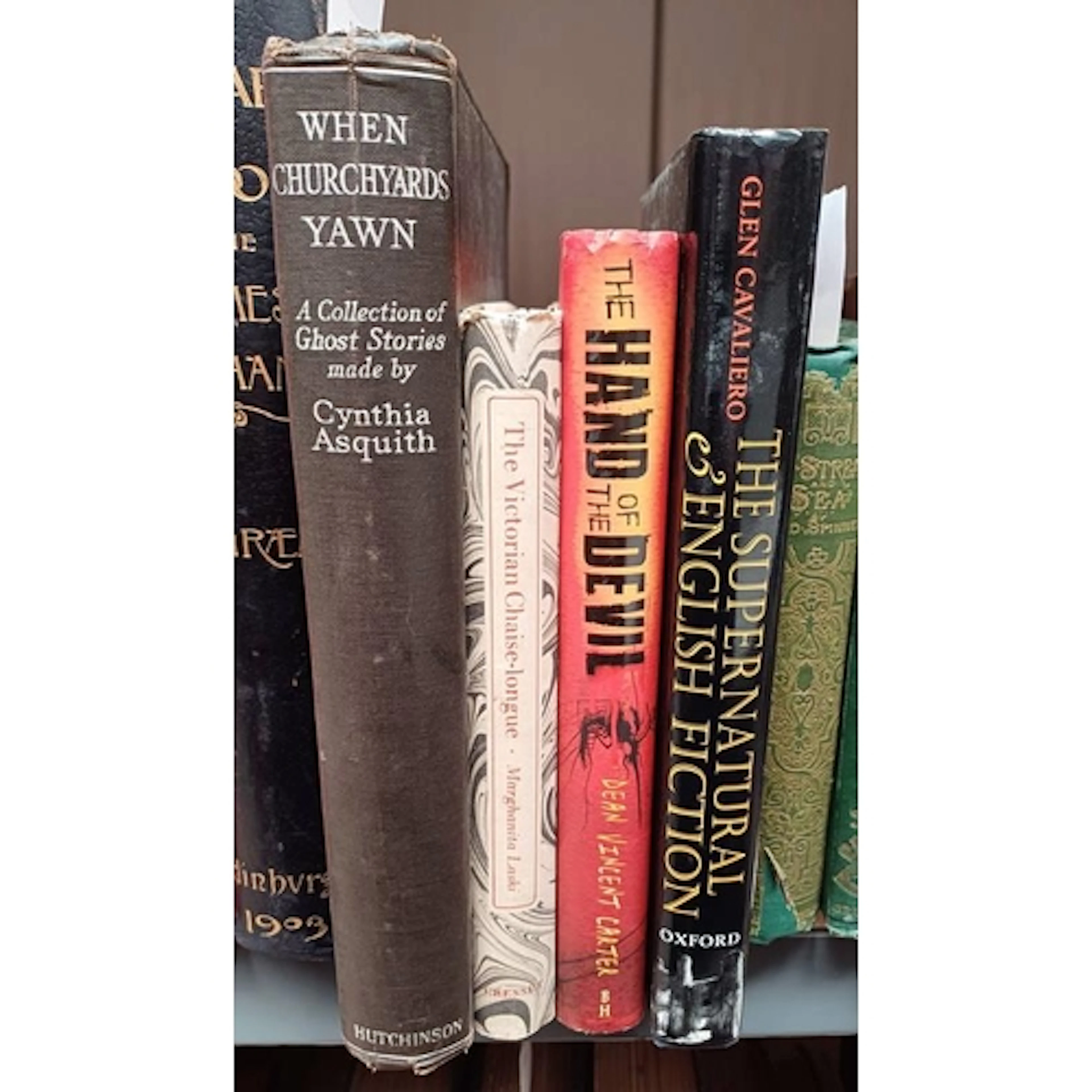 WHEN CHURCHYARDS YAWN, FIFTEEN NEW GHOST STORIES BY CYNTHIA ...