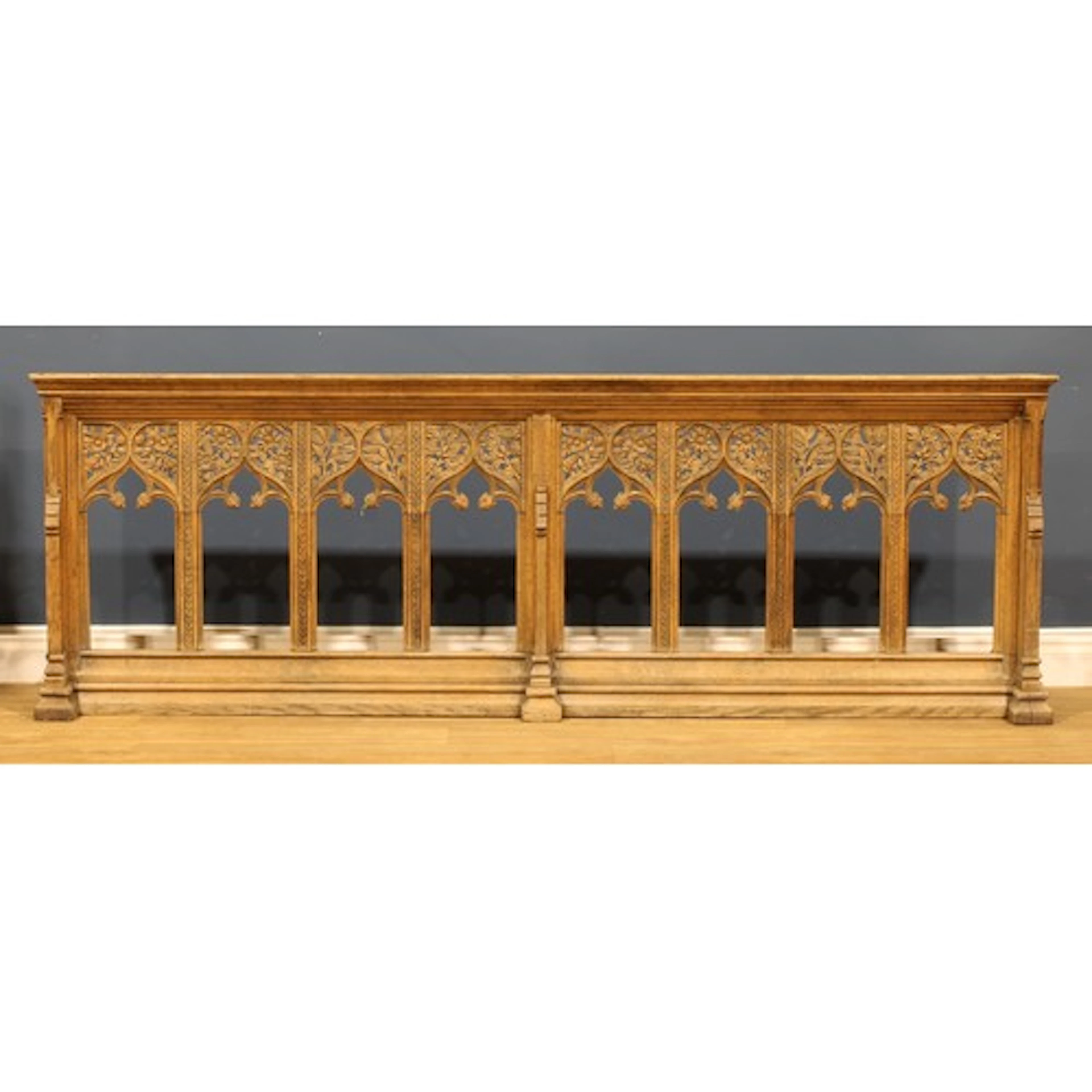 Sir George Gilbert Scott - an Arts & Crafts period oak choir...