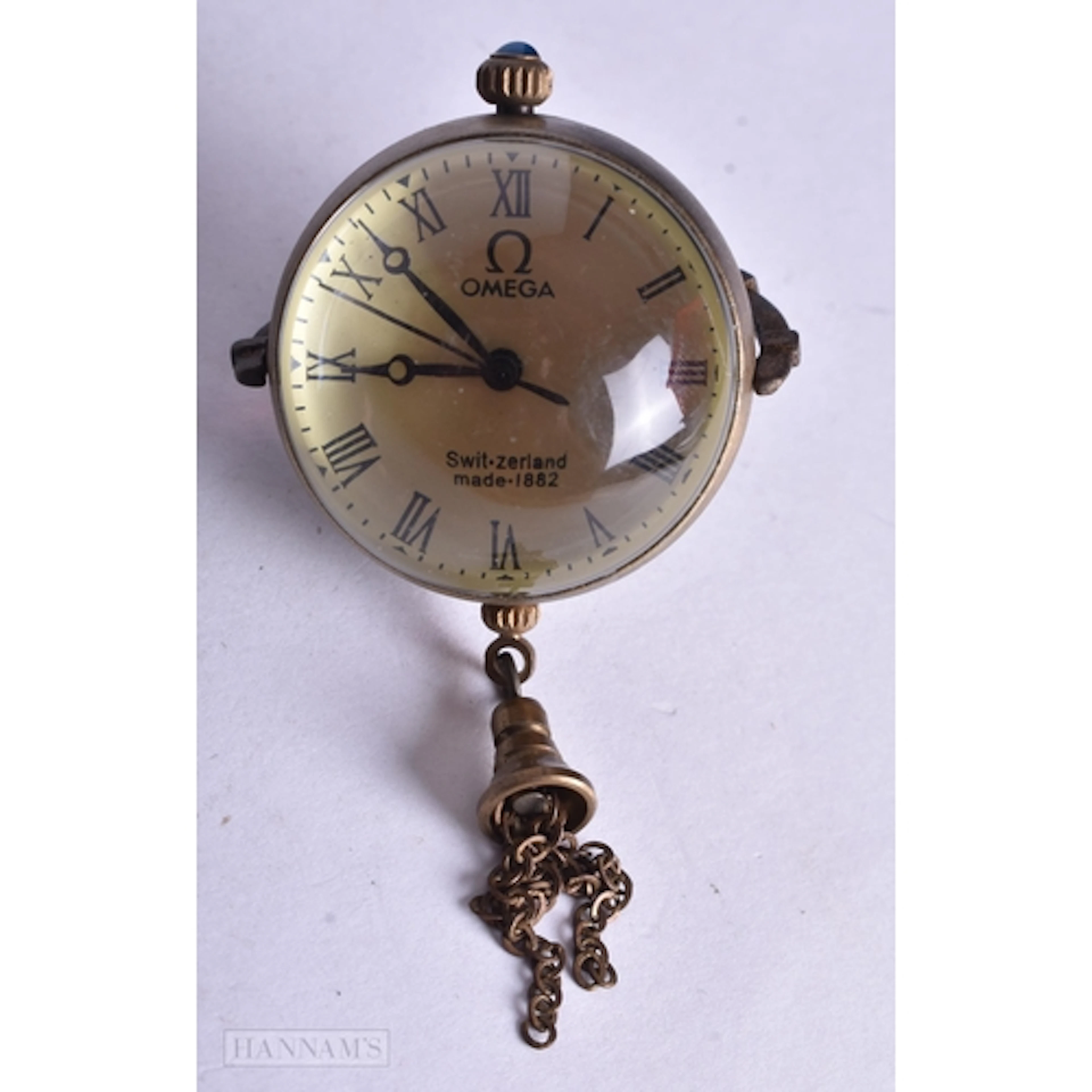 A BALL WATCH. Running. 8.75 cm wide.