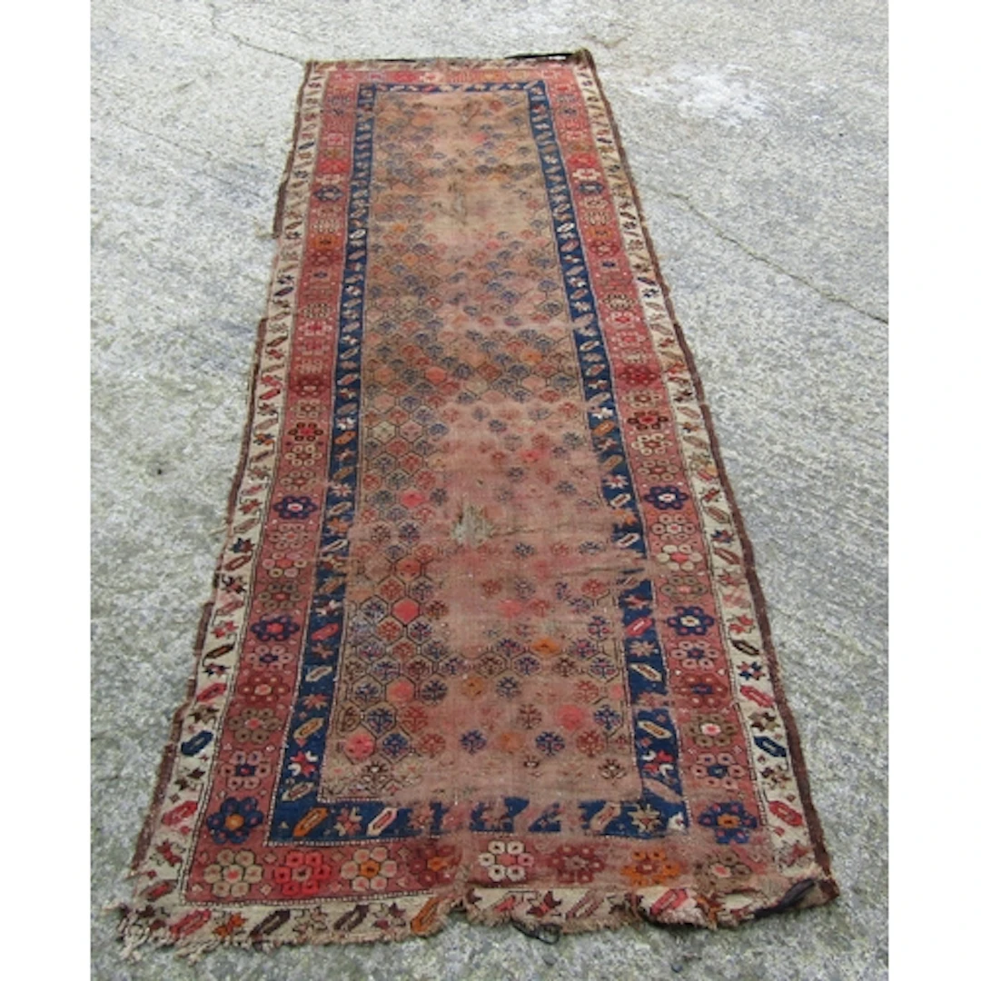 Older Persian Runner Country House Condition Approximately 1...