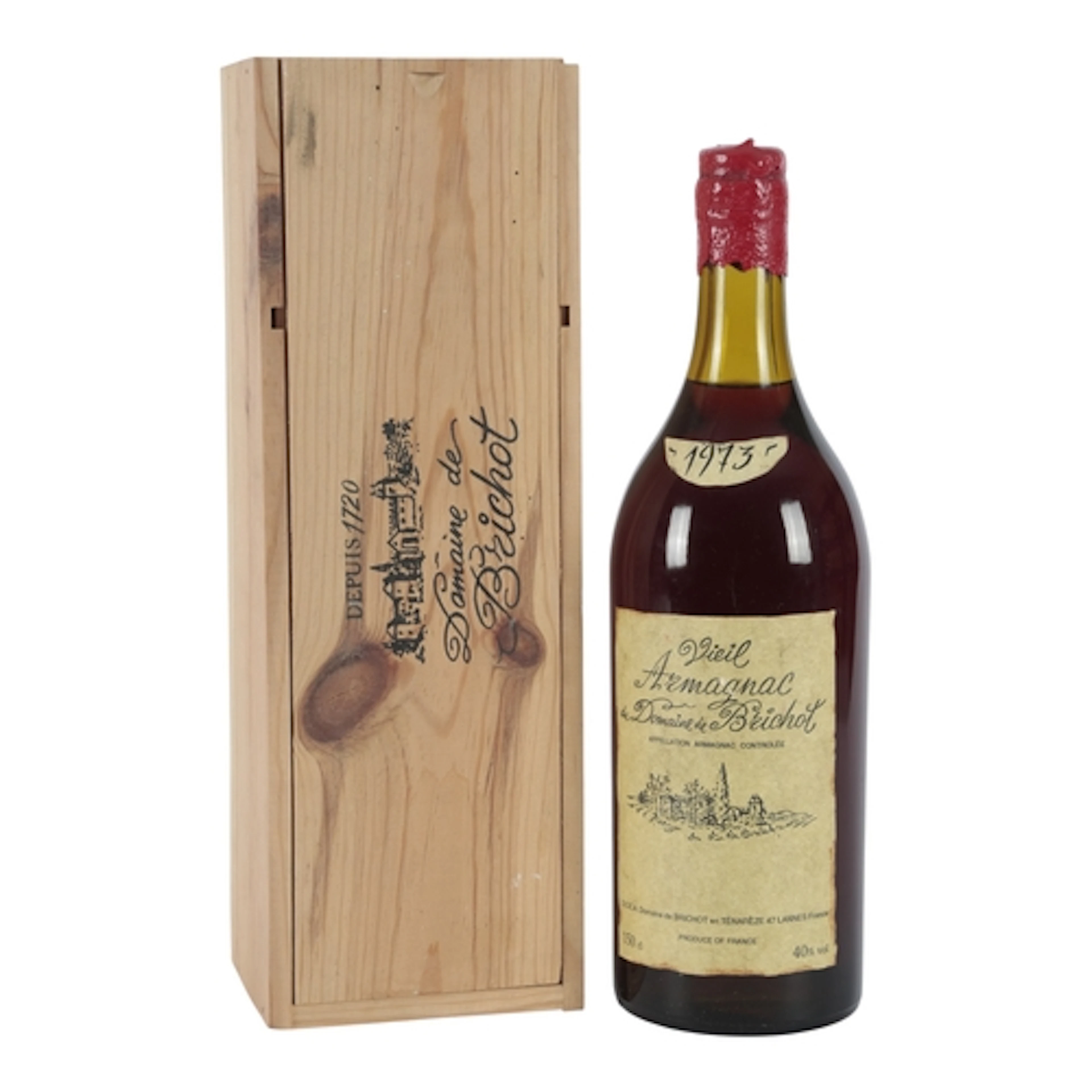 1973 Domaine de Brichot Armagnac 150 cl bottle (1)