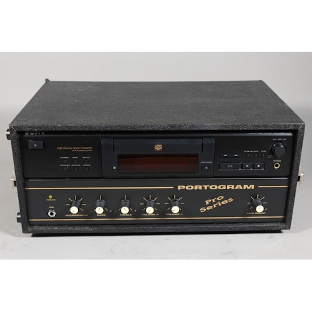Portogram Pro Series 2001 CD Power Amplifier / CD Player