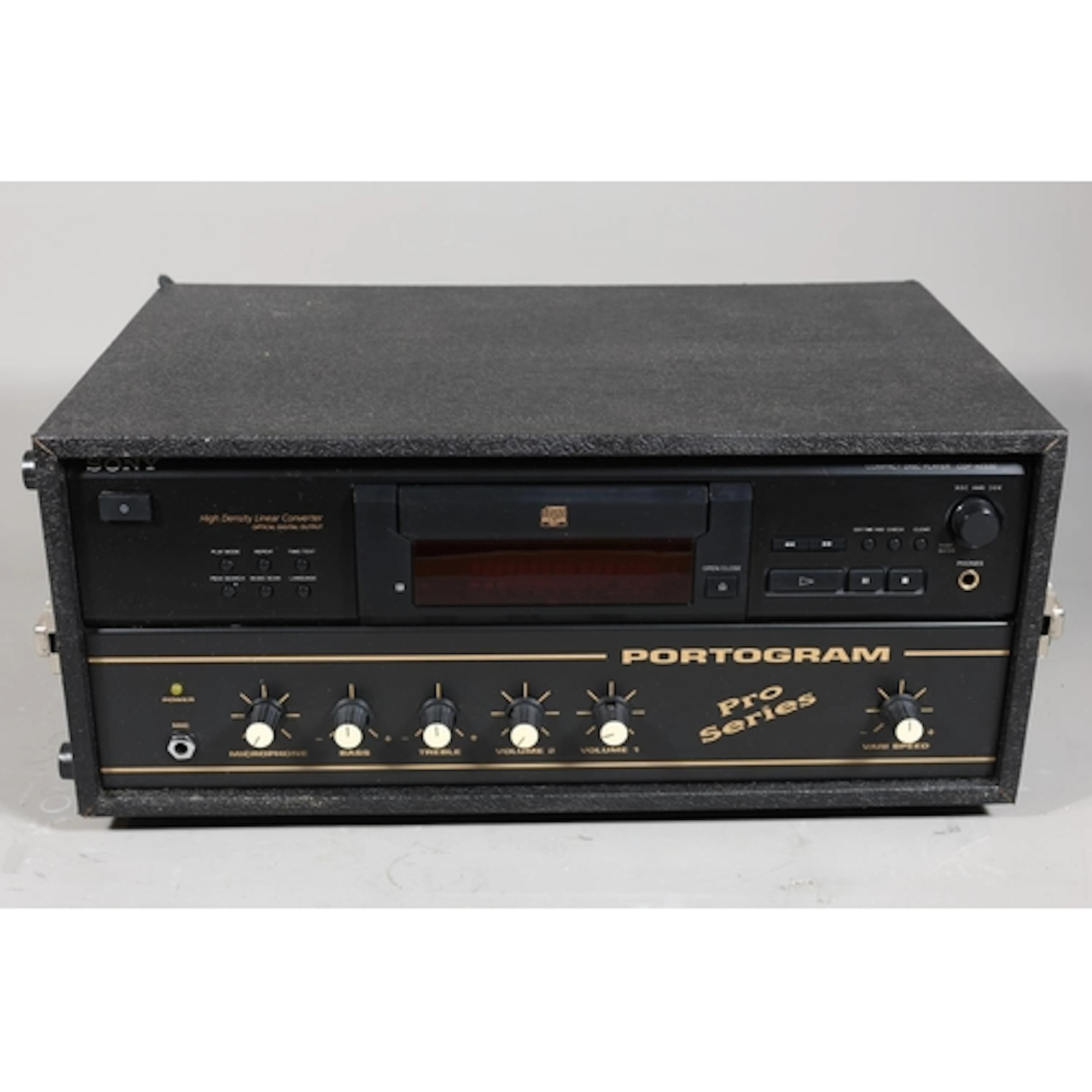 Portogram Pro Series 2001 CD Power Amplifier / CD Player