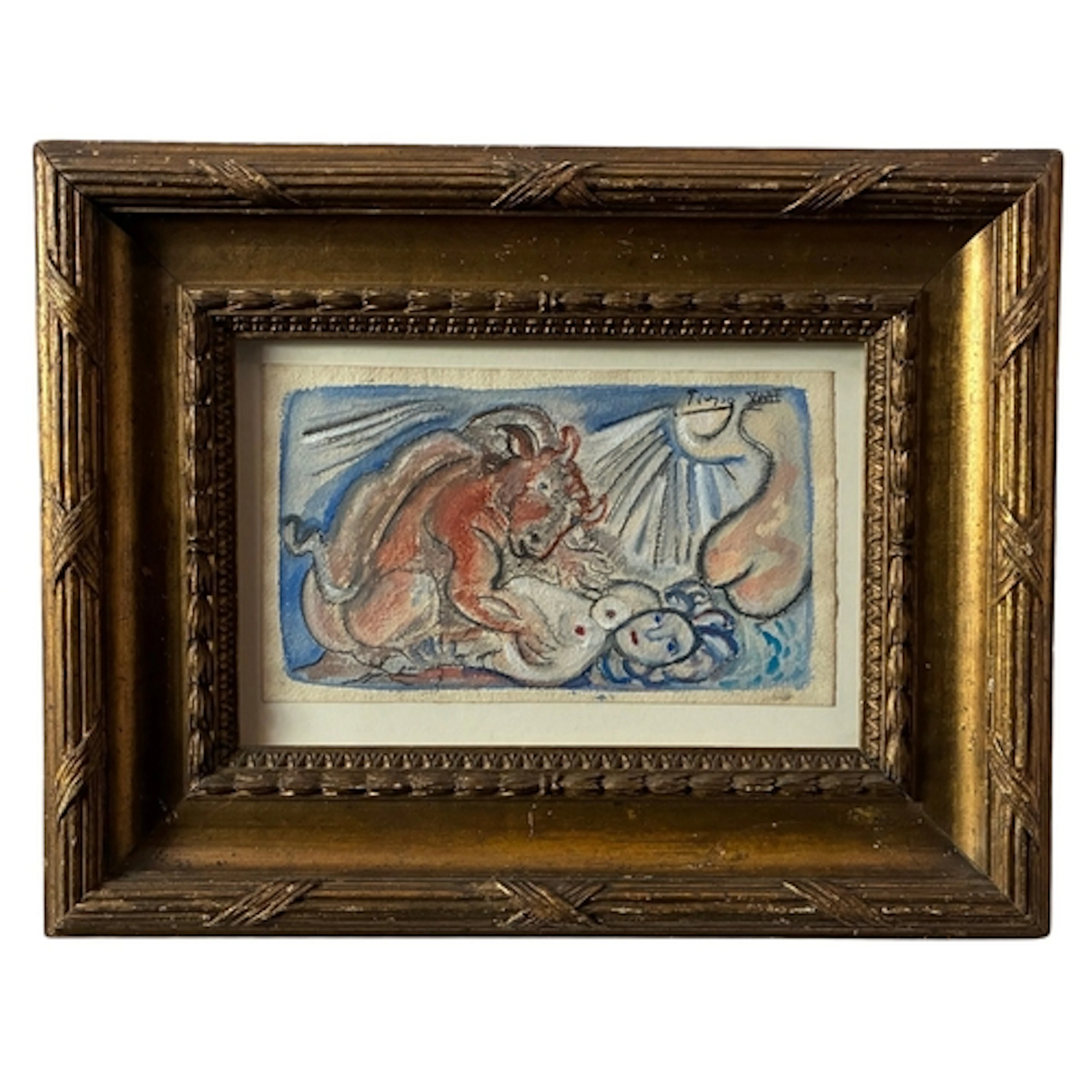 Manner of Pablo Picasso (1881-1973) - Minotaur Attacking an ...