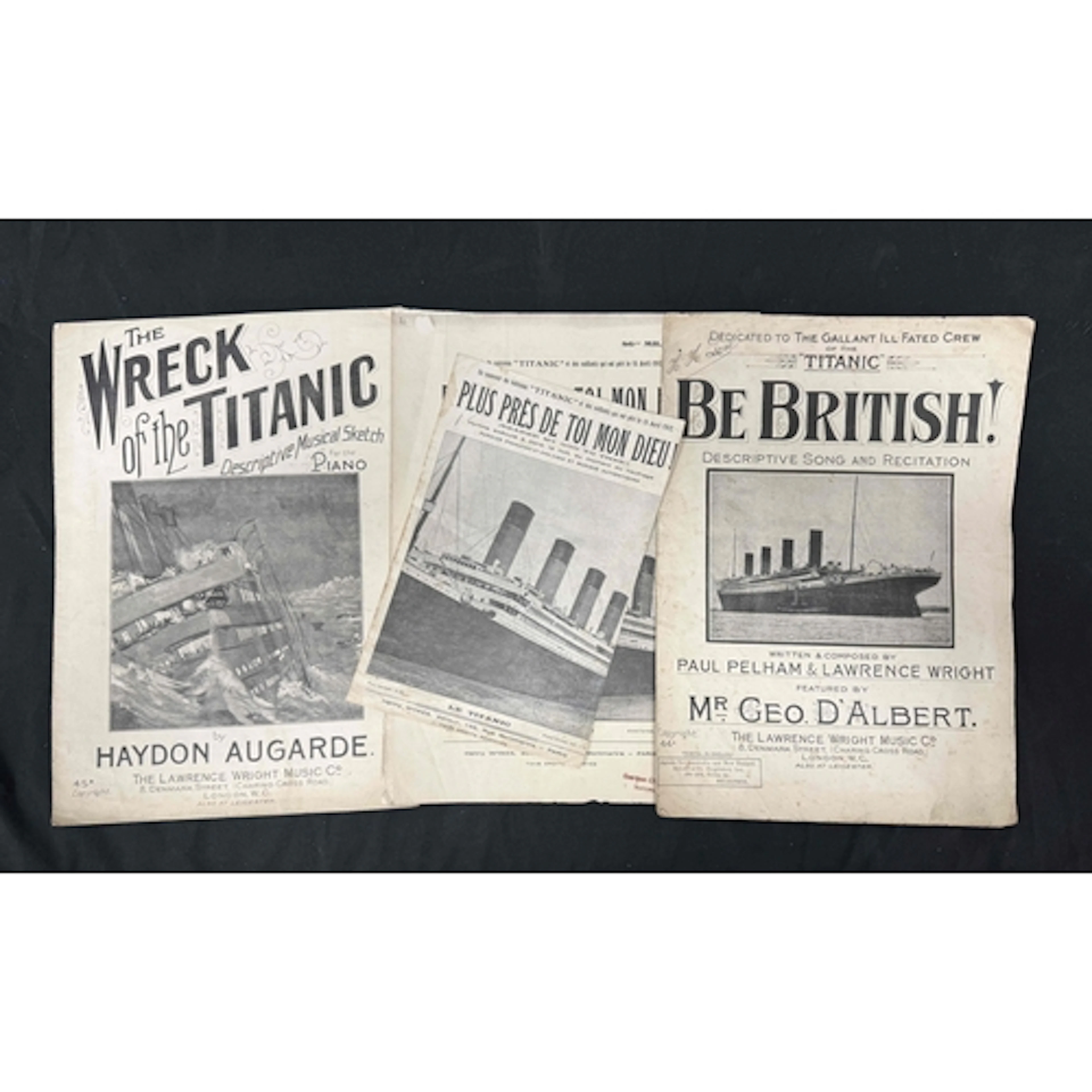 R.M.S. Titanic: R.M.S. Titanic: Original sheet music to inc...