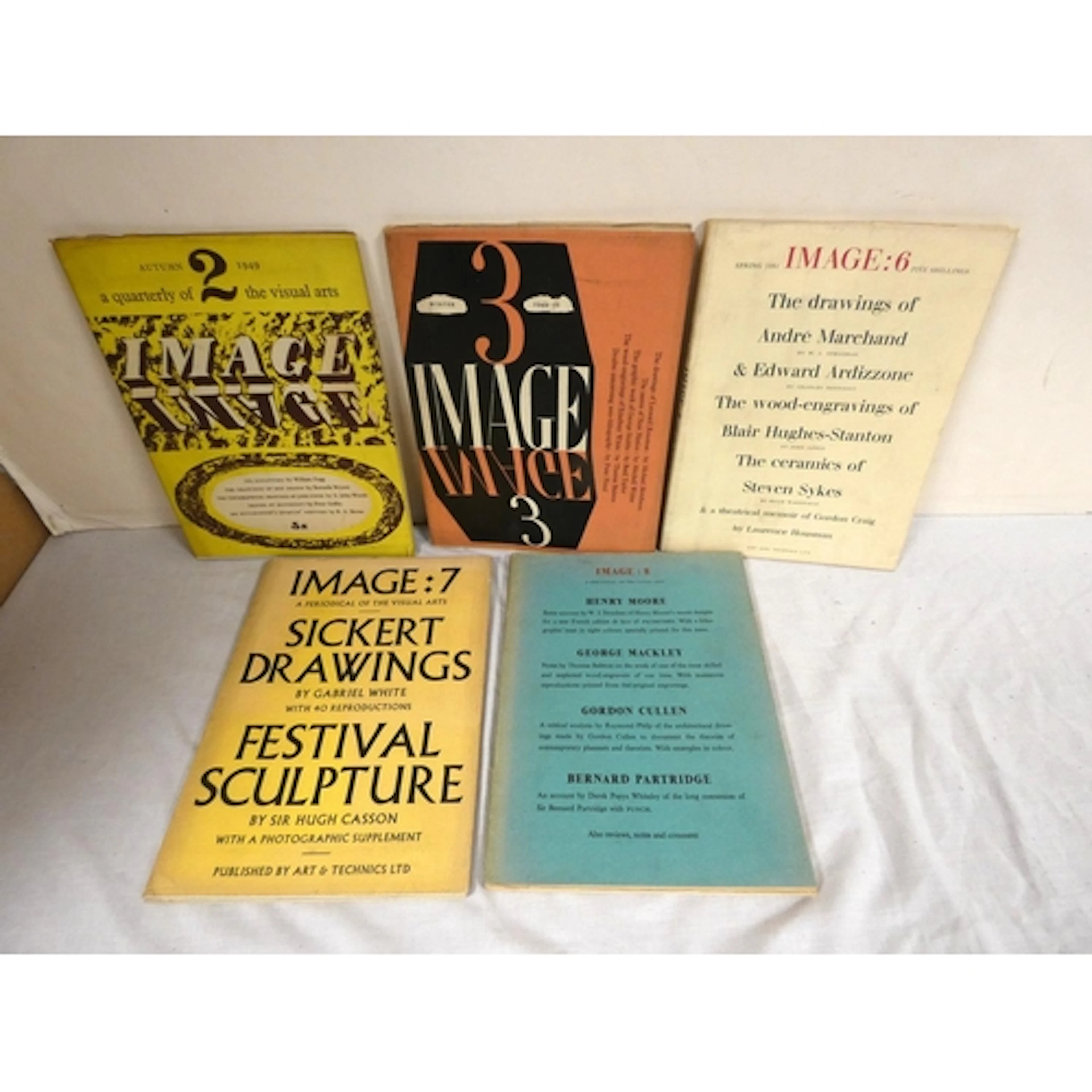 HARLING ROBERT. Image, A Quarterly of the Visual Arts. Nos....