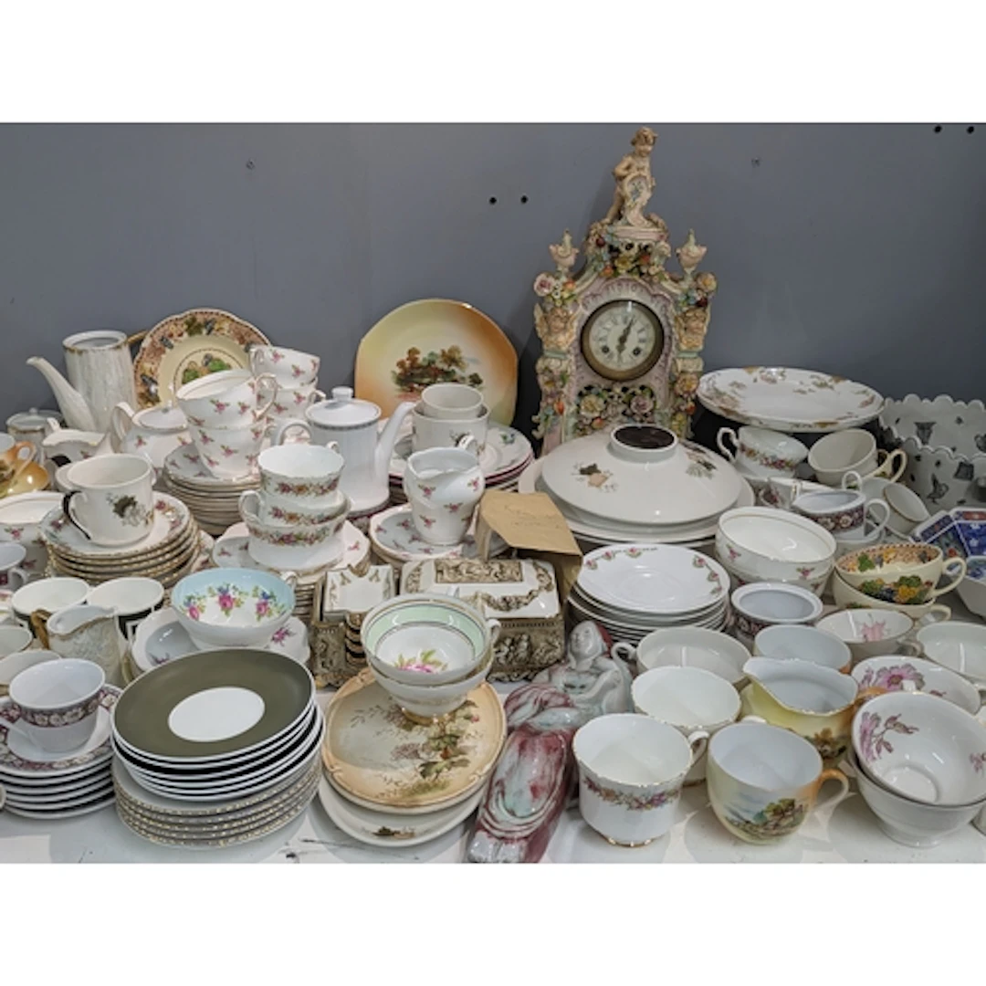 A large mixed group of ceramics and collectables to include ...