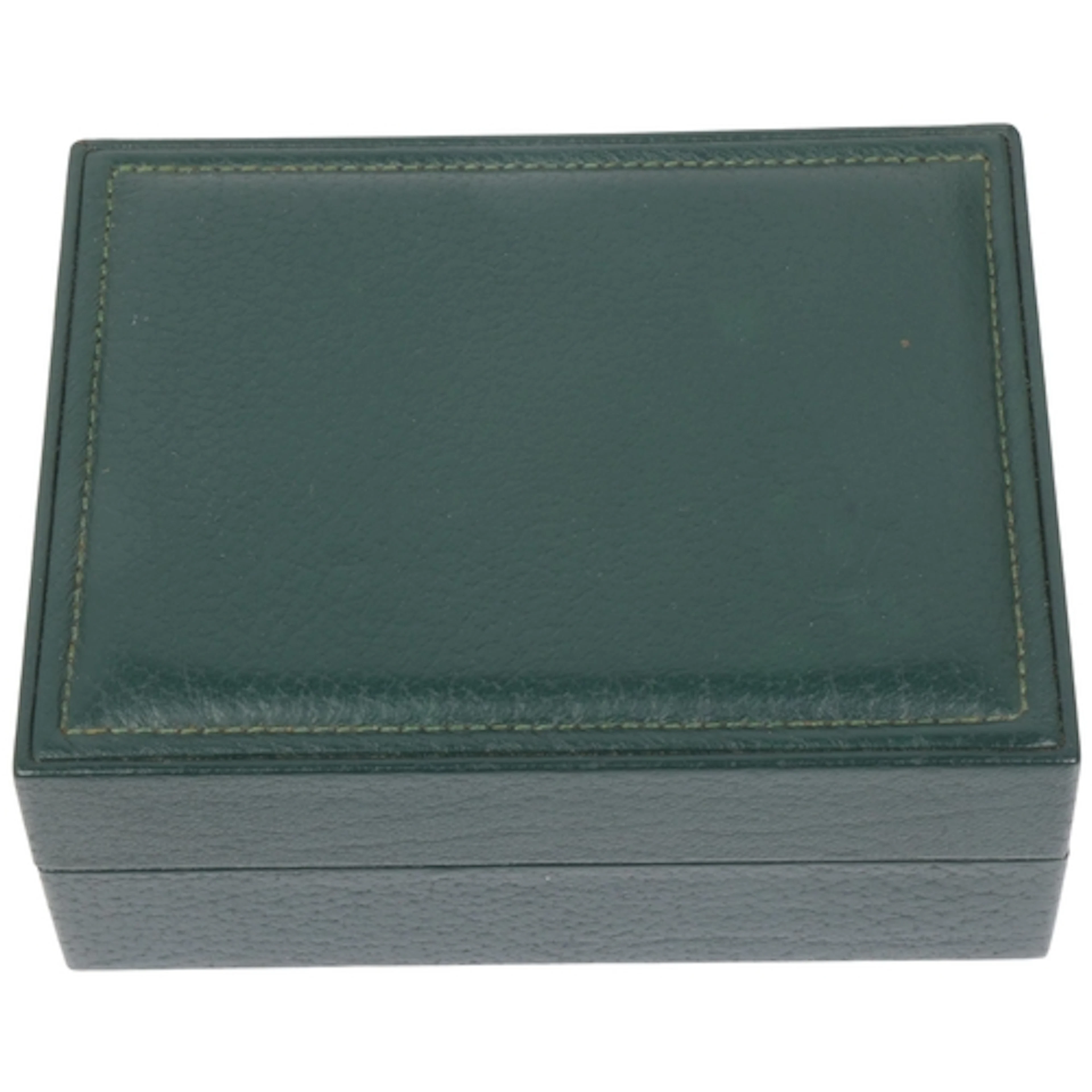 ROLEX - a Vintage green leather watch box, model 11.00.01, c...