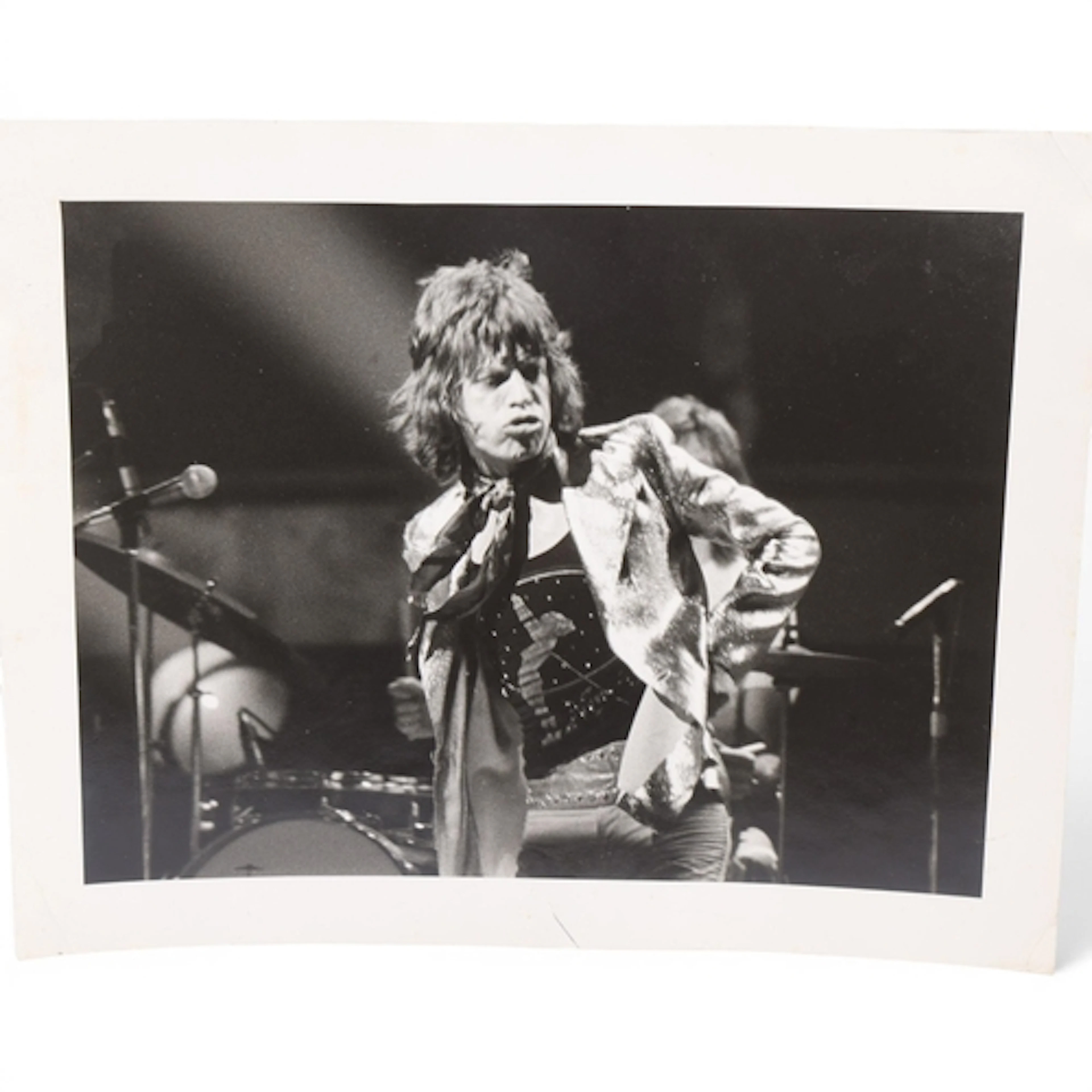 JAKE VISCUM (1951-2006), a gelatin photo print of Mick Jagge...