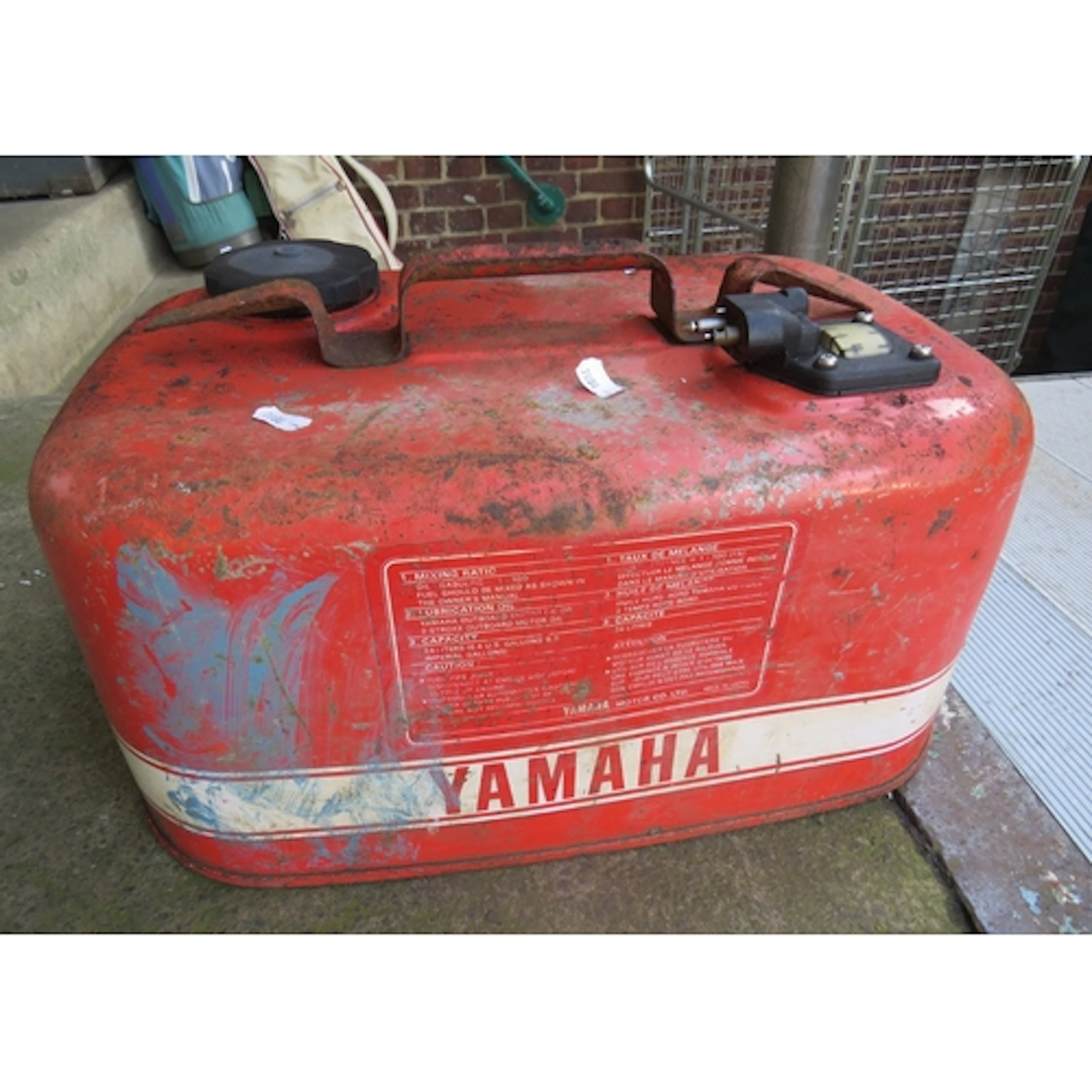 Vintage Yamaha Jerry Oil Can for Yamaha outboard boat