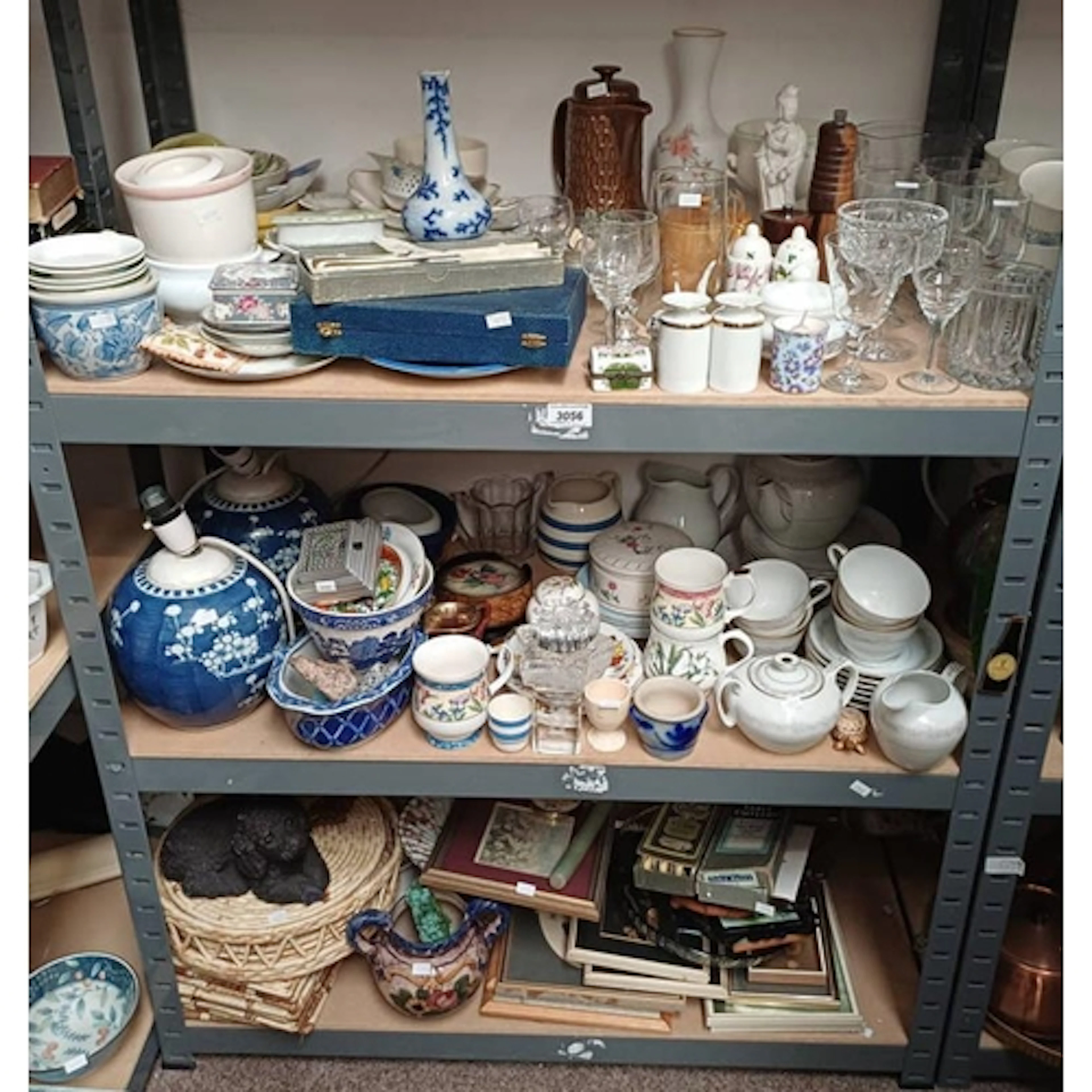 SELECTION OF VARIOUS ITEMS INCLUDING NORITAKE PORCELAIN TEAS...