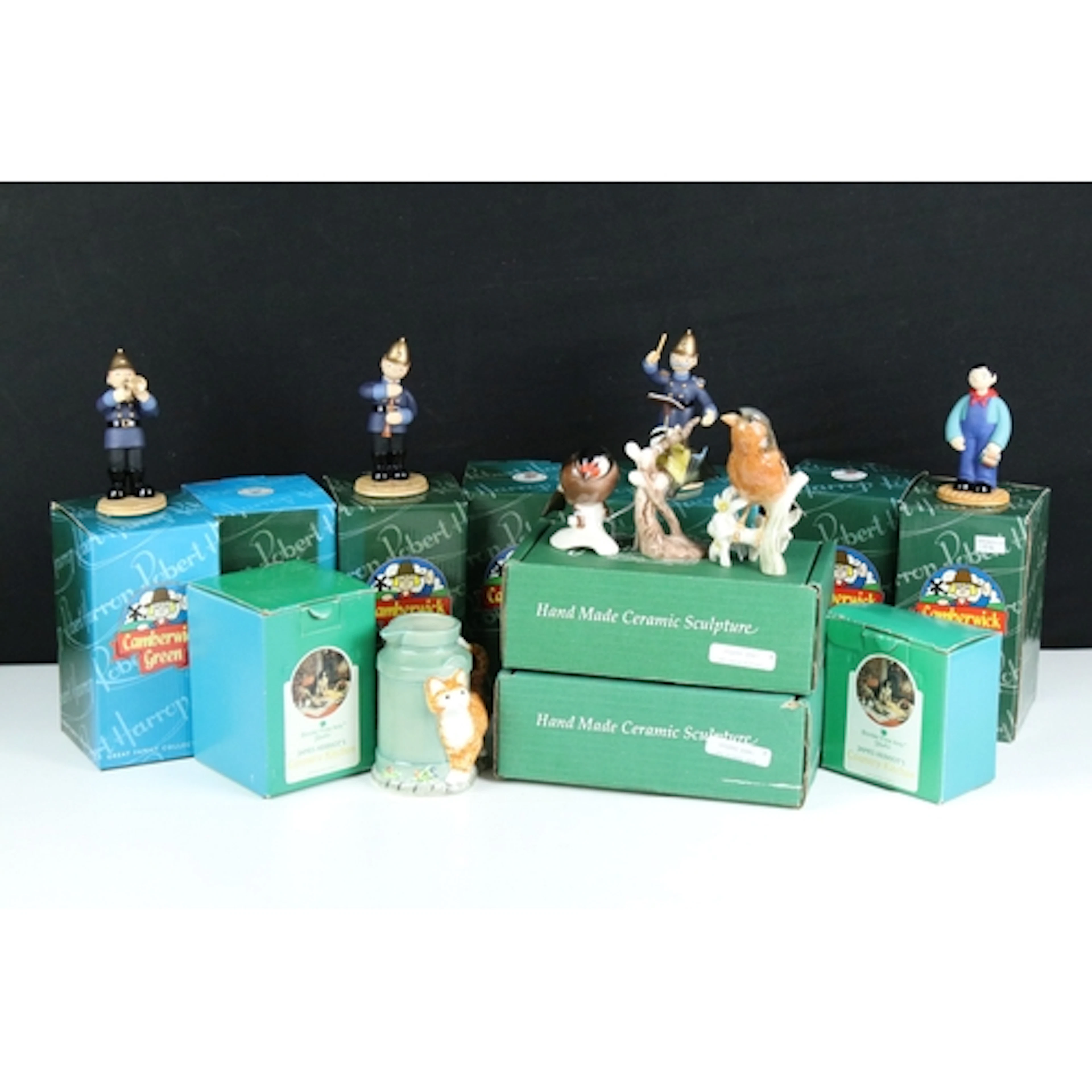 Seven Robert Harrop figurines from The Camberwick Green Coll...