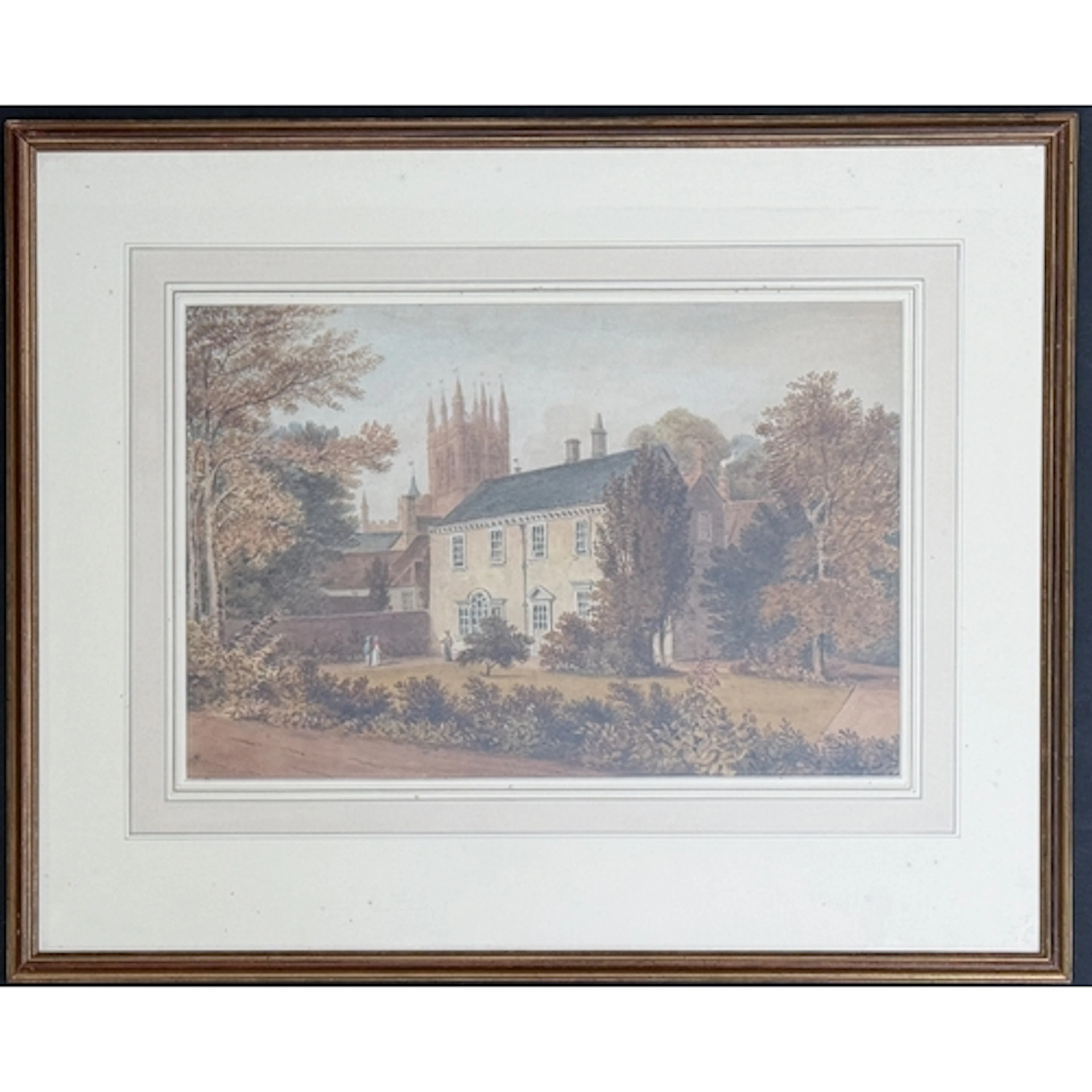 John Buckler, FSA (British, 1770-1851) 'The Principal, Dr M...