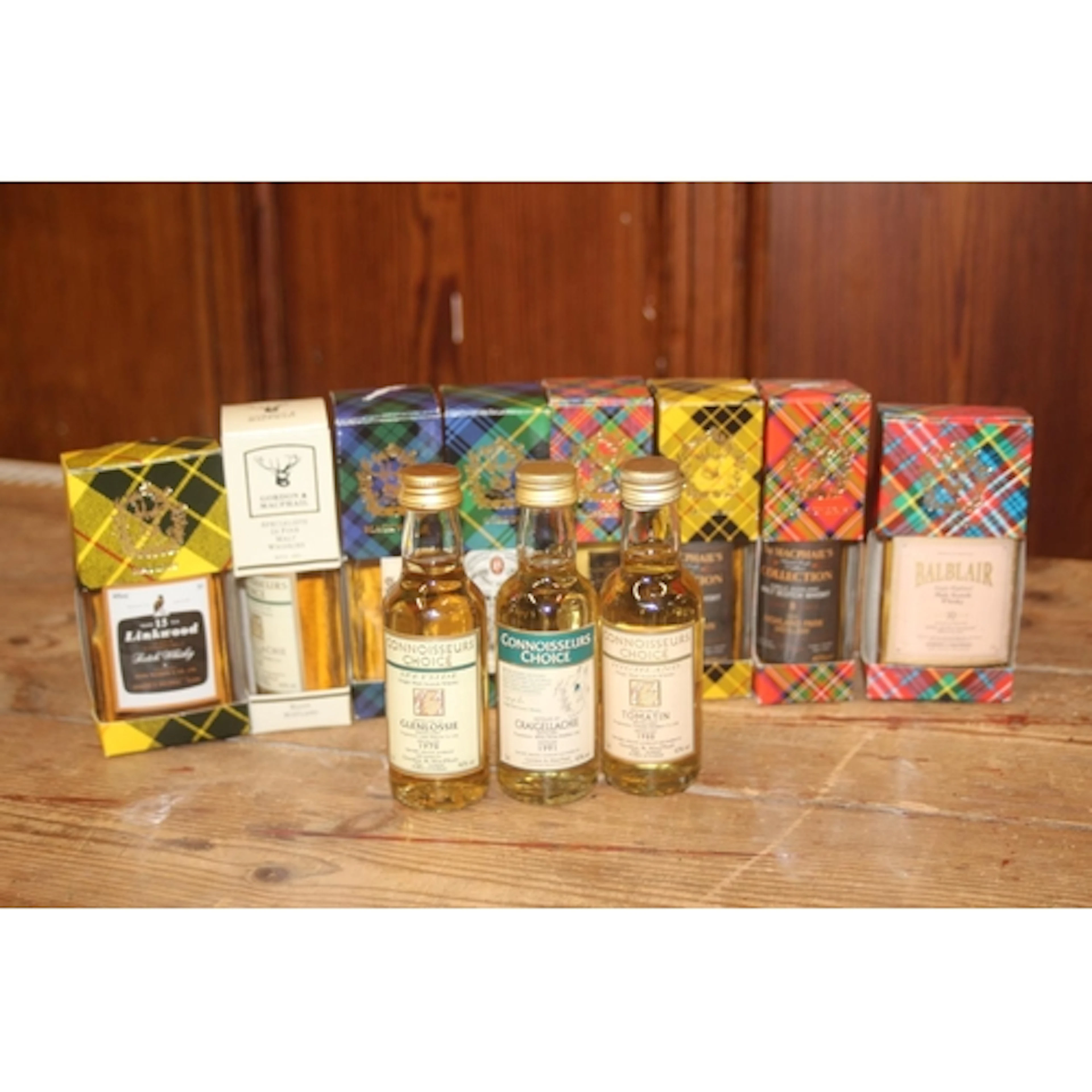 Gordon and MacPhail single malt Scotch whisky miniatures to ...