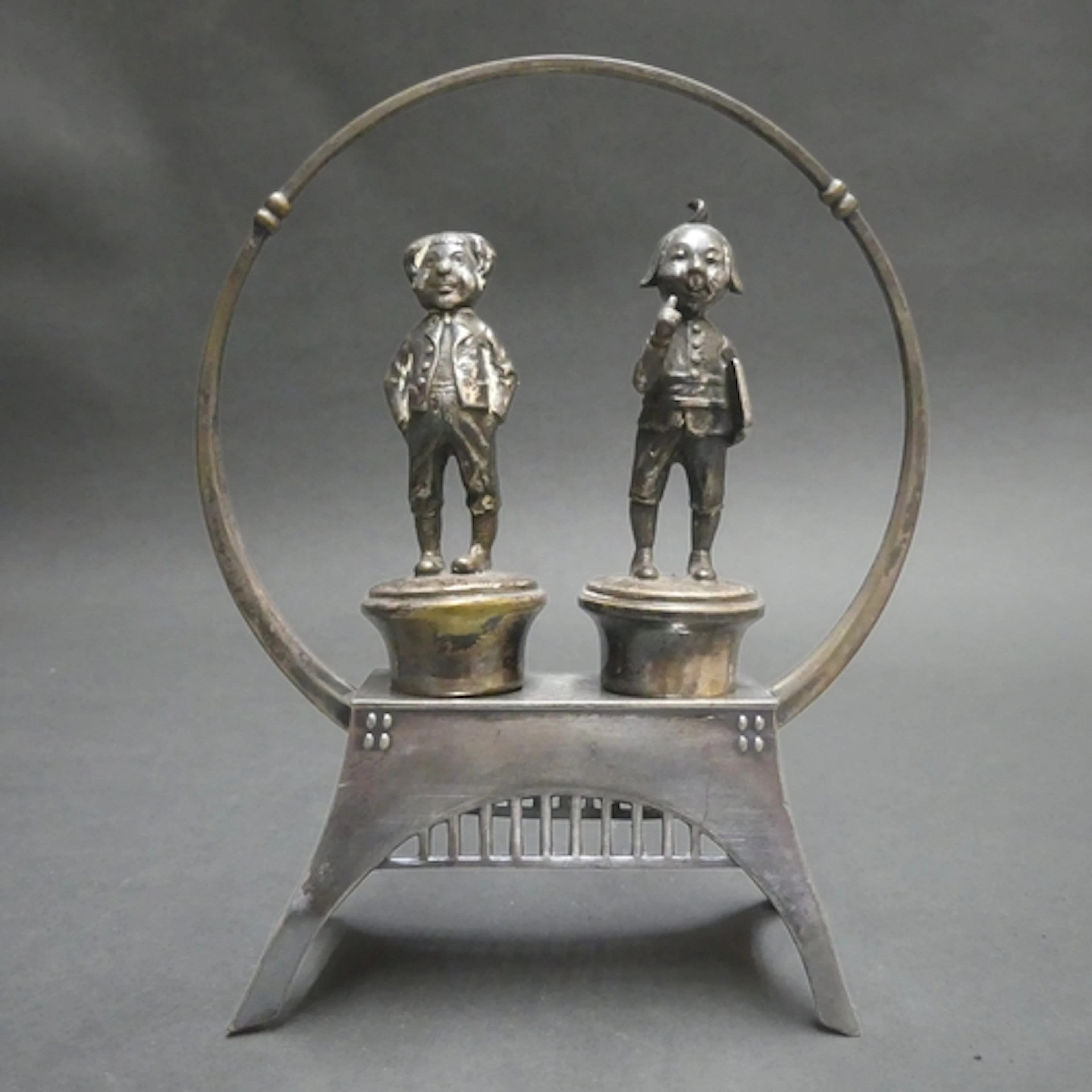 WMF - An Art Nouveau silver plated Brittania metal "Max and ...