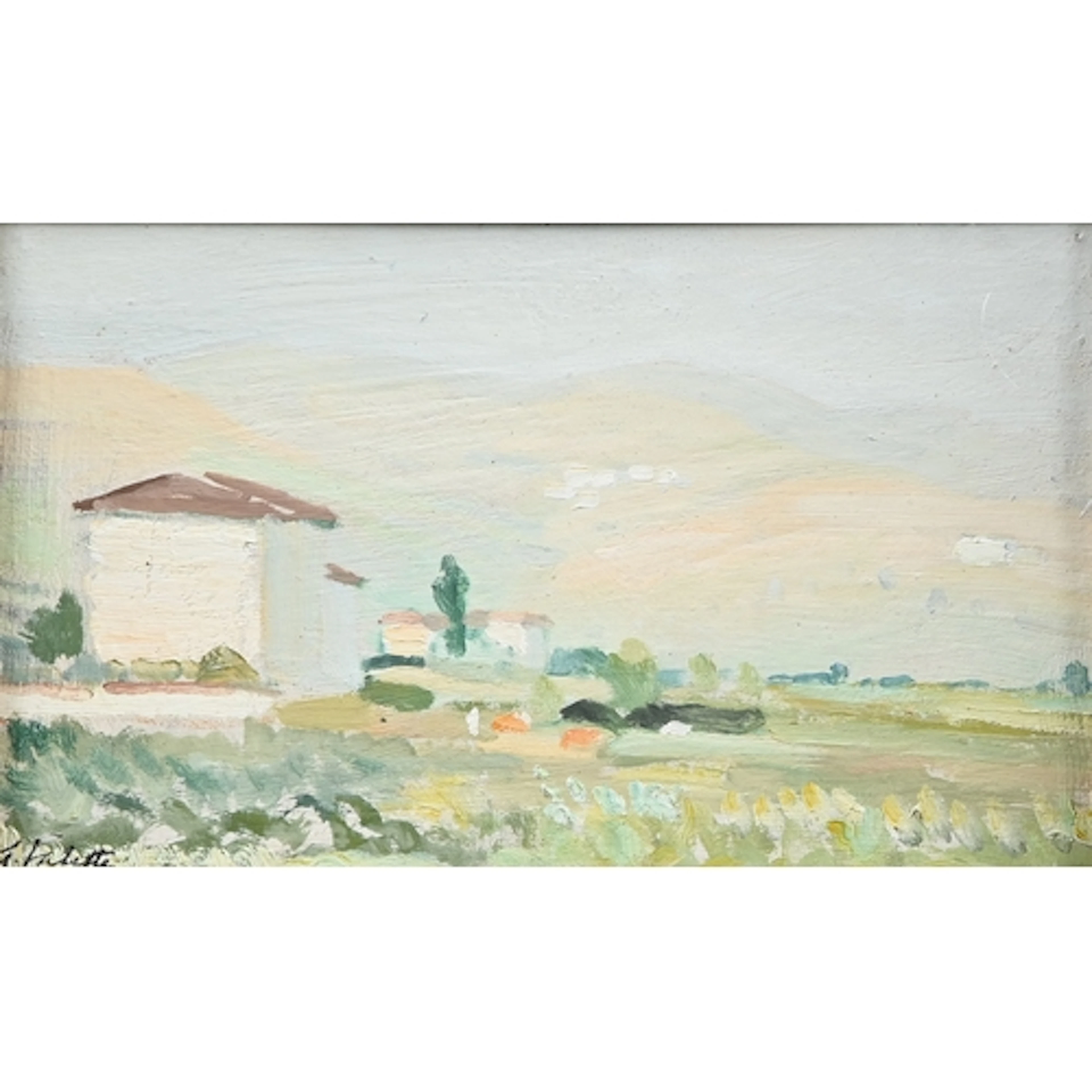 Pierre Adolphe Valette (1876-1942) - Landscape, signed, oil ...