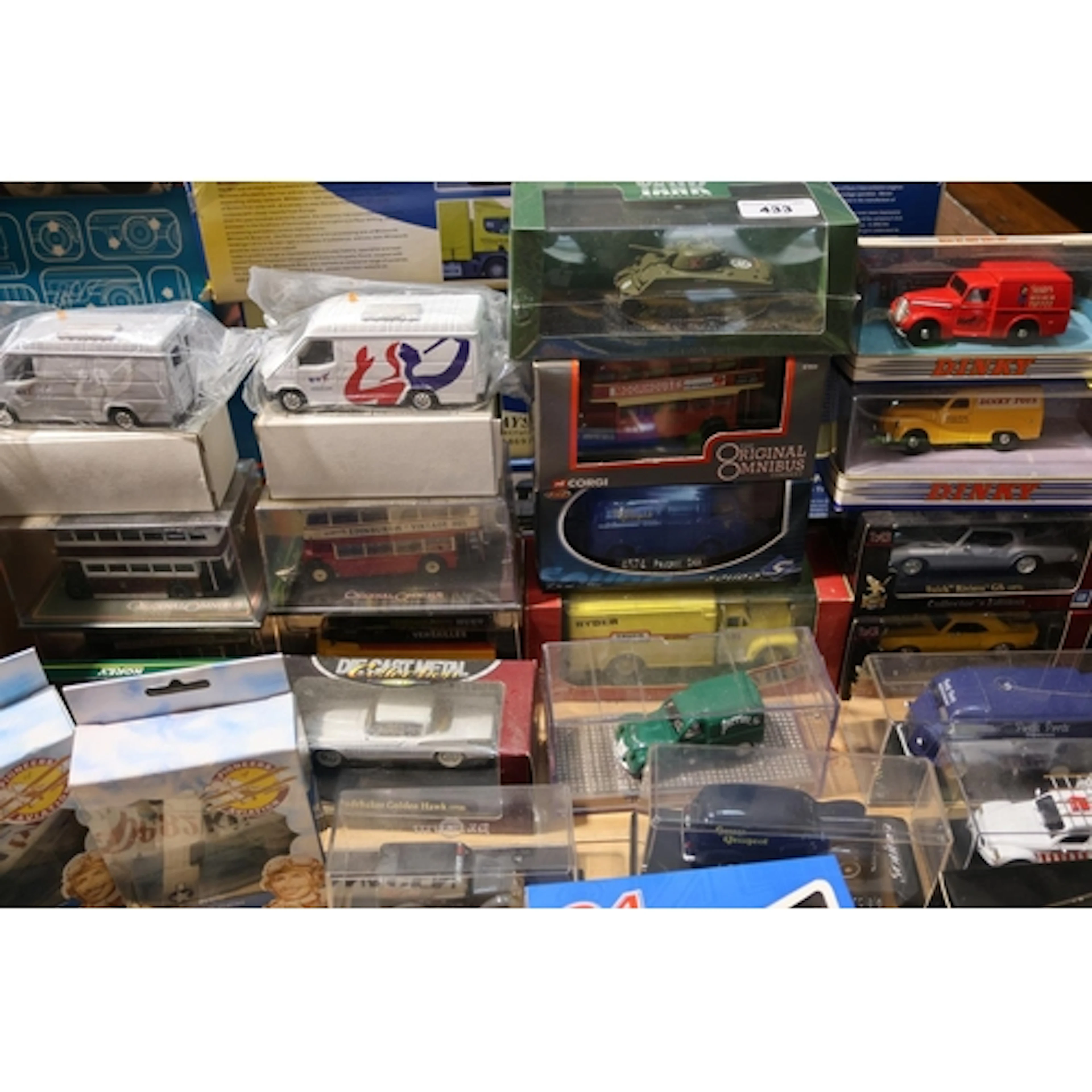 Diecast model vehicles to include Corgi Original Omnibus, Ma...