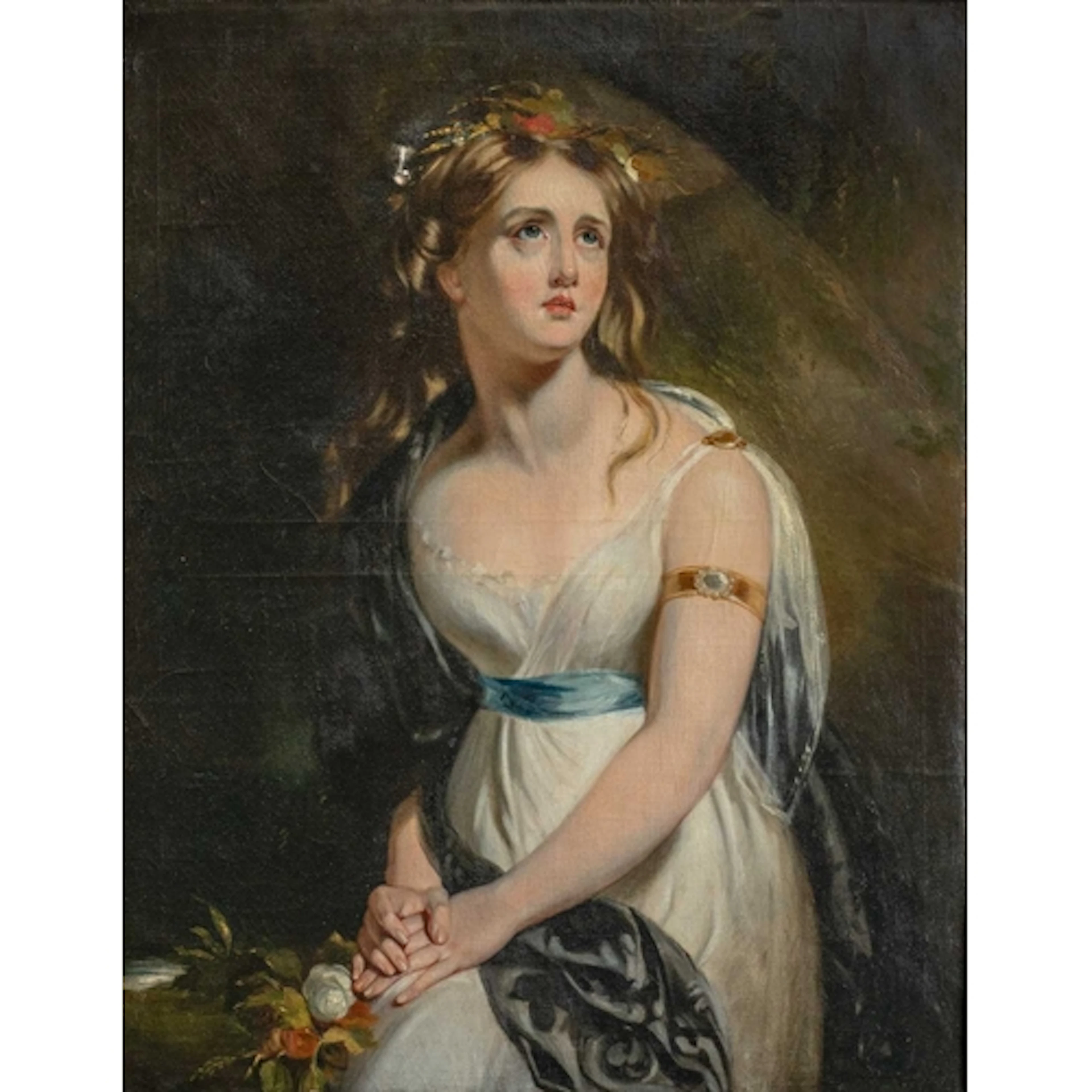 Attributed to Richard WESTALL (1765-1836) Portrait of Baccha...
