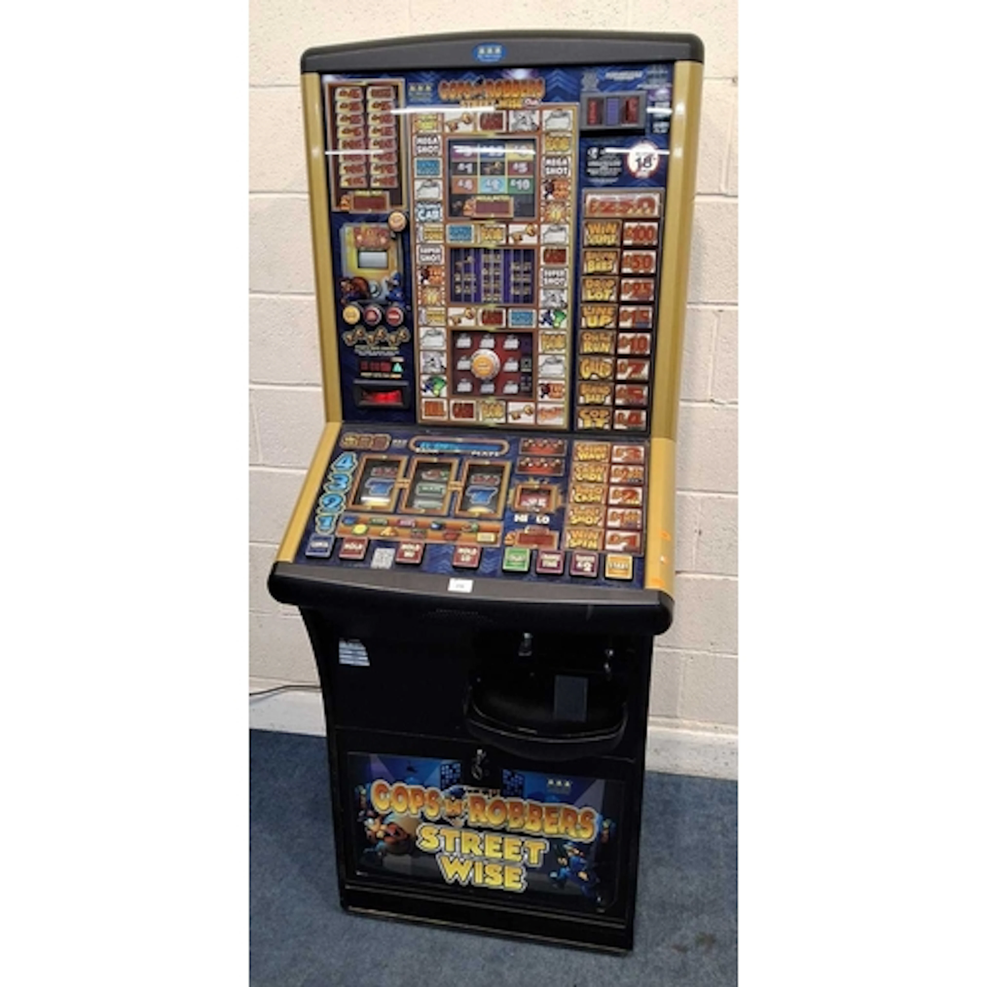 A BELL-FRUIT GAMES COPS n ROBBERS STREET WISE FRUIT MACHINE ...