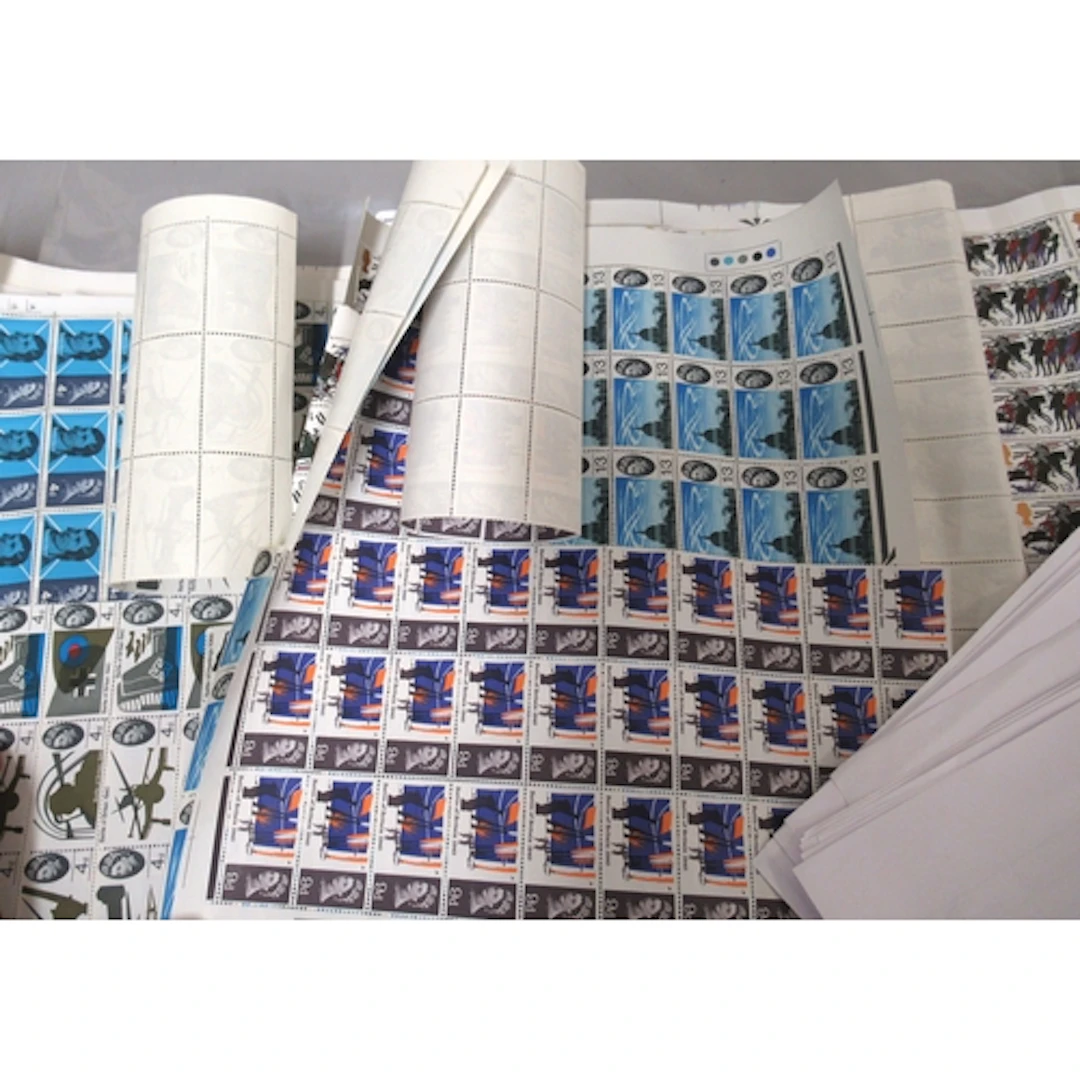 Quantity of Great Britain pre-decimal complete stamp sheets