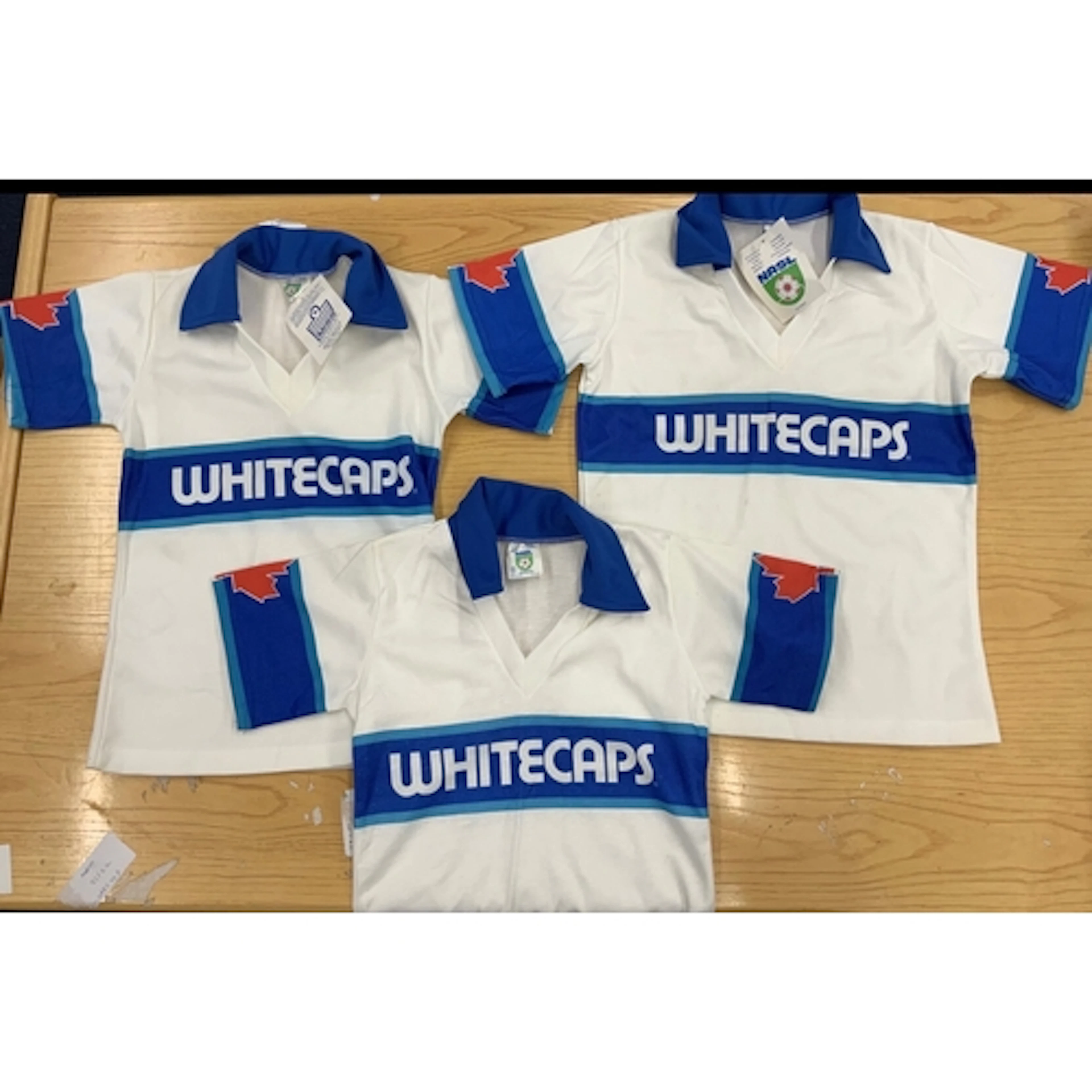 1982 Vancouver Whitecaps Brand New Football Shirts: Three ki...