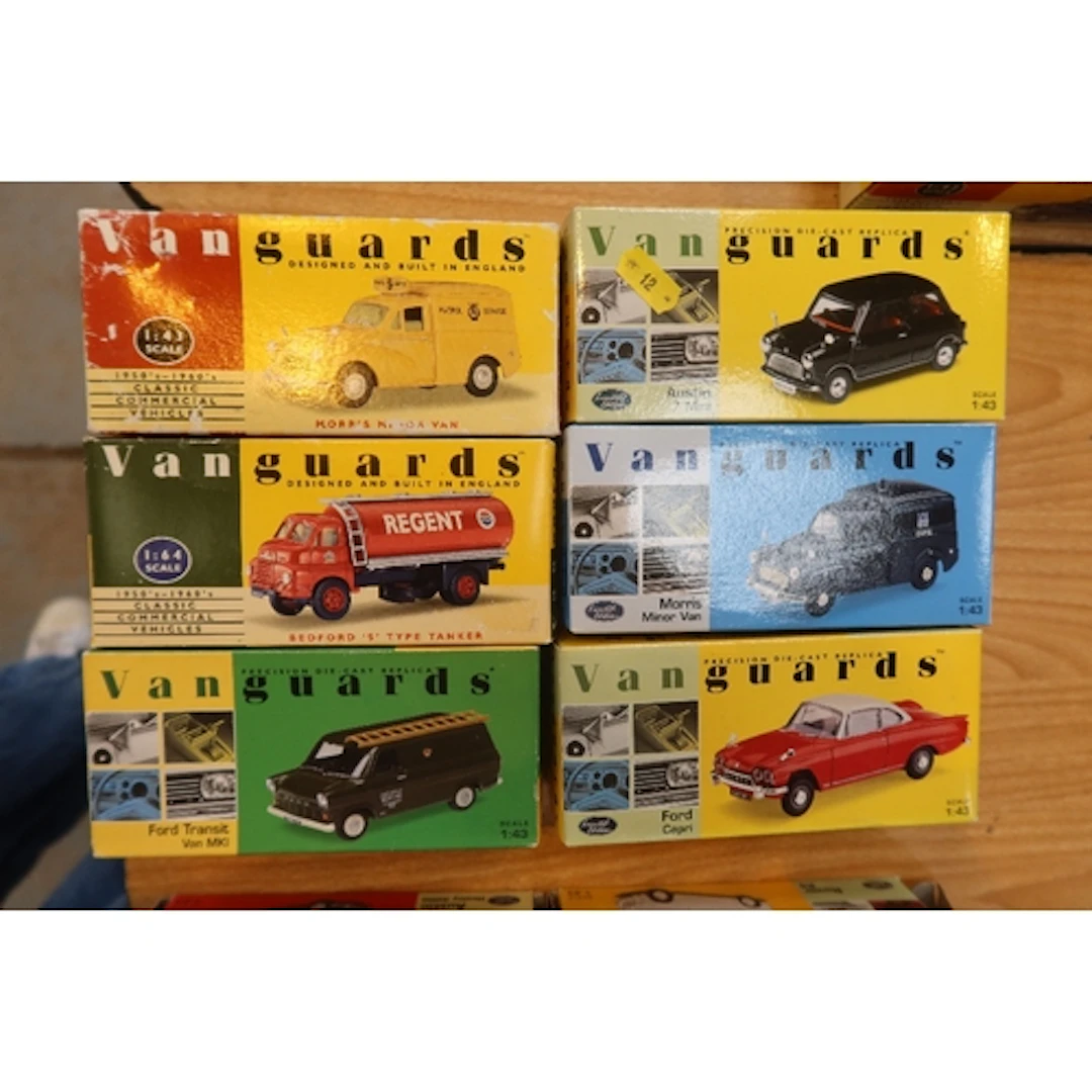 6 Vanguard boxed models