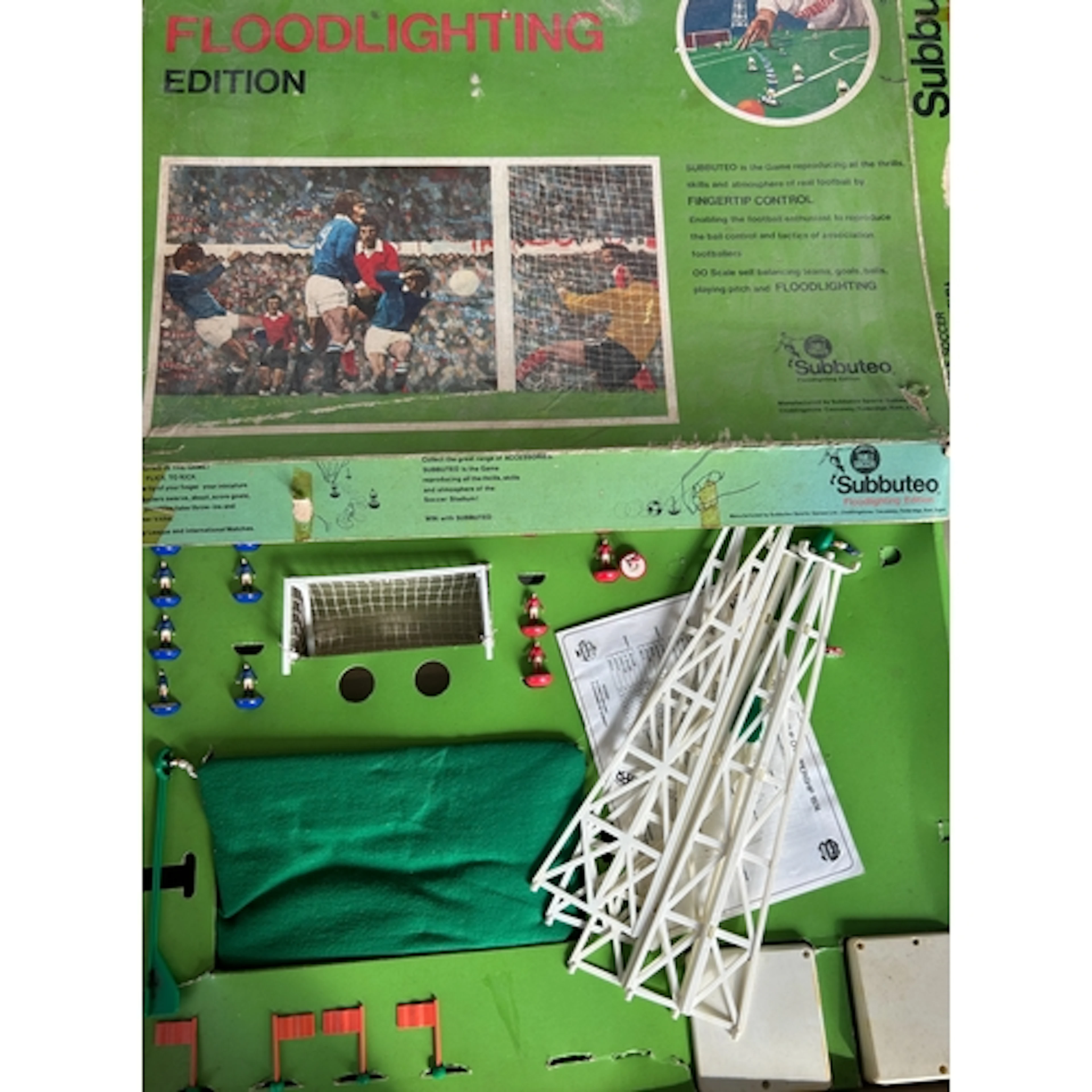 SUBBUTEO. A large collection of Subbuteo football including ...