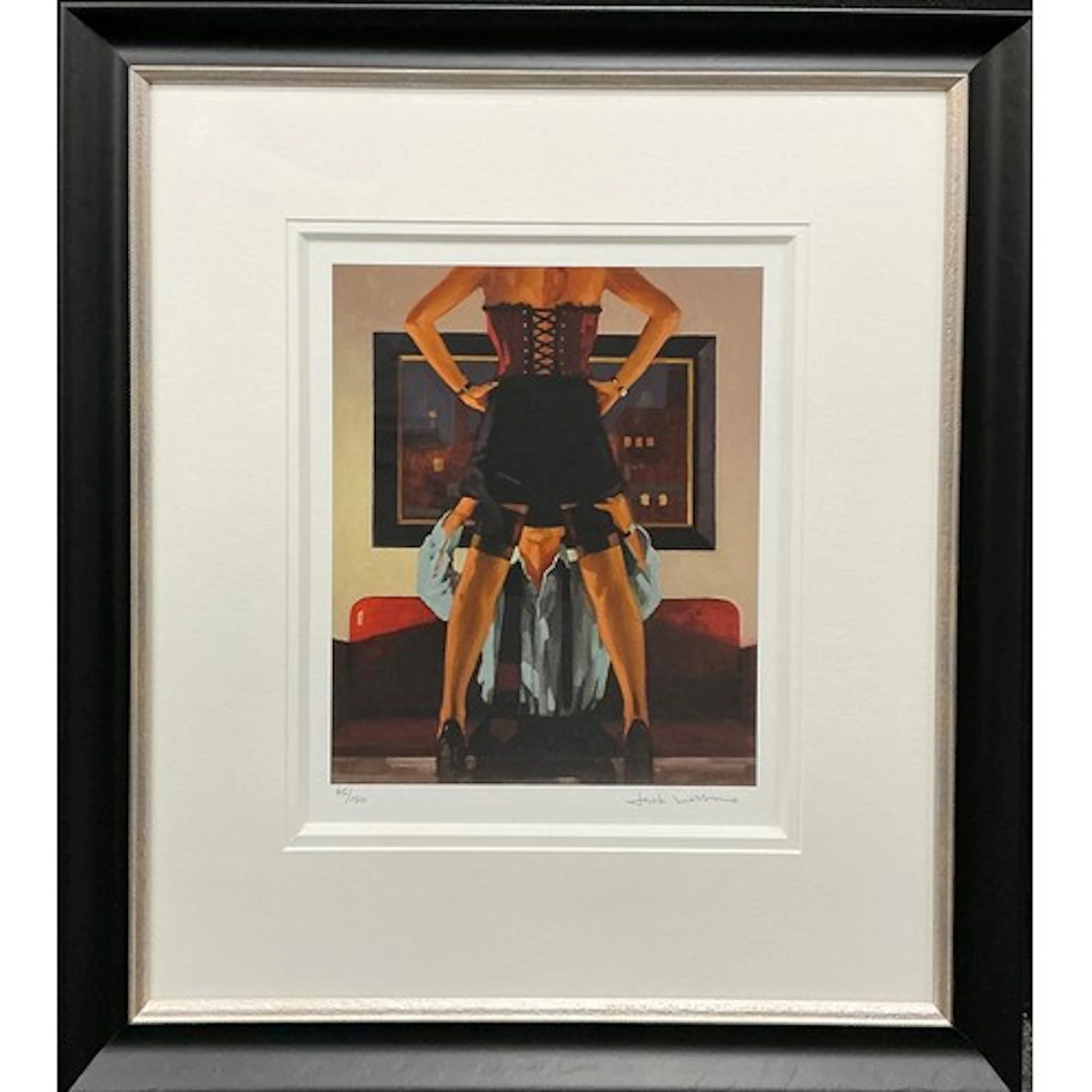 Jack Vettriano (1951-2025) Devotion signed limited edition...