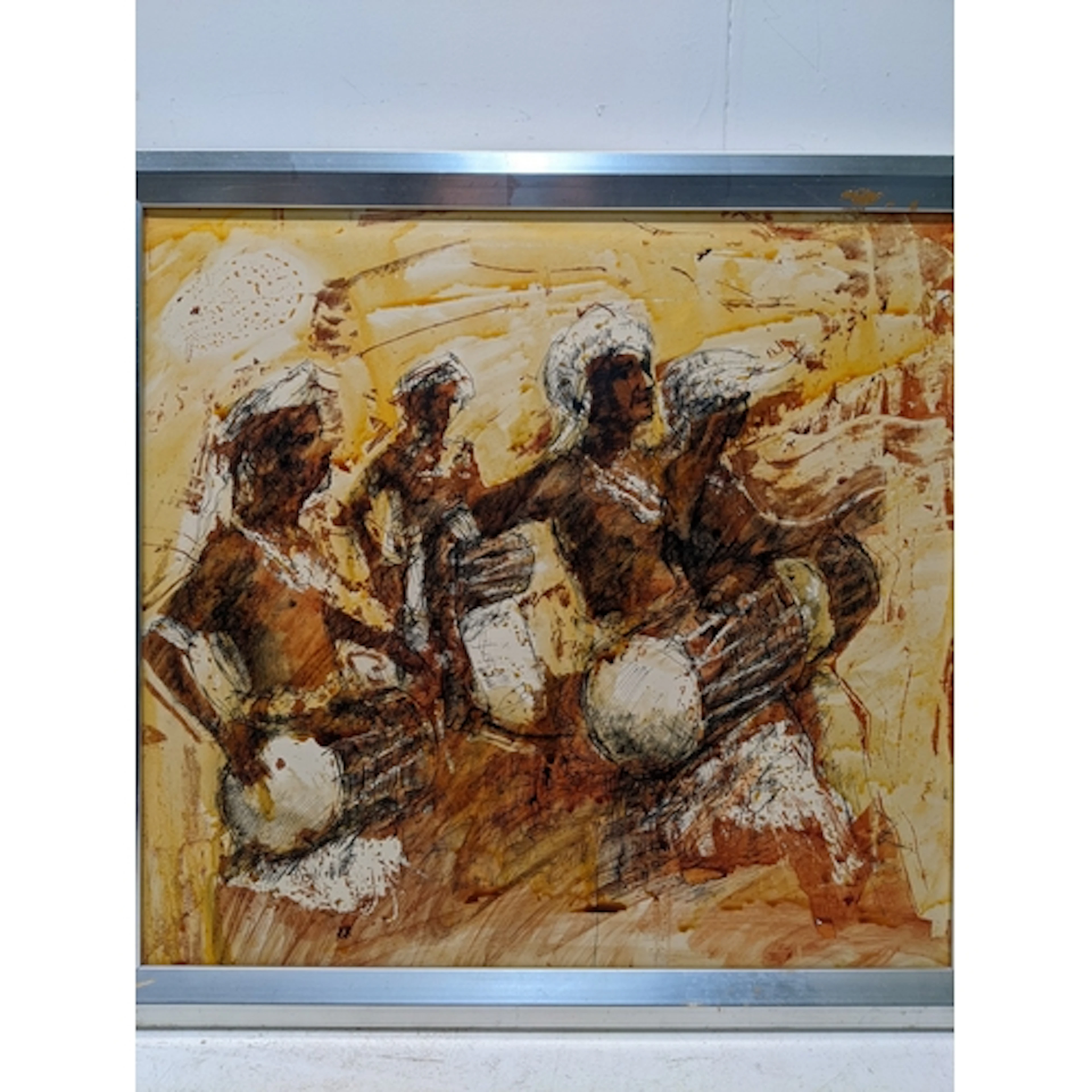 Derrick Andree (Australian) - Ceylonese drummers, mixed medi...