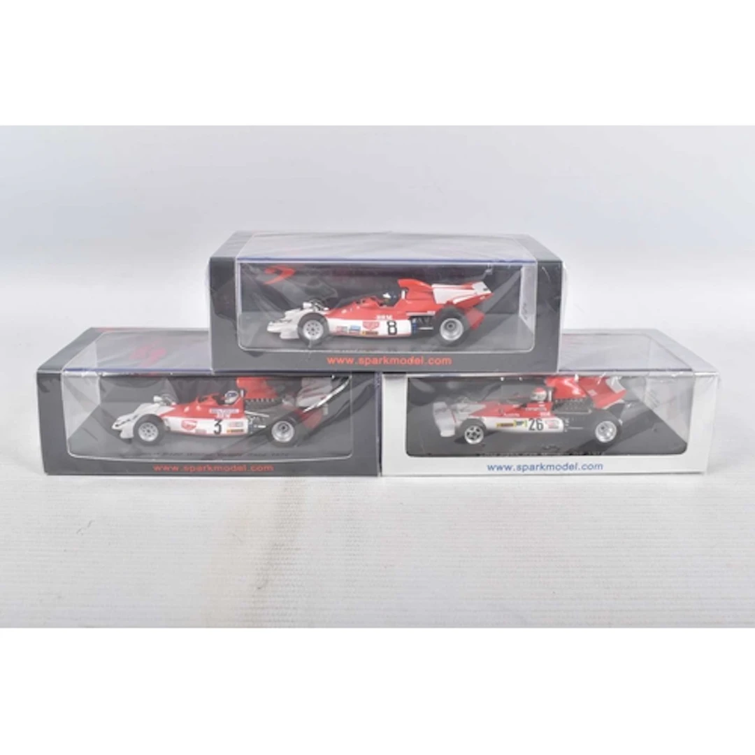 THREE BOXED AND SEALED MINIMAX SPARK MODEL VEHICLES, to incl...