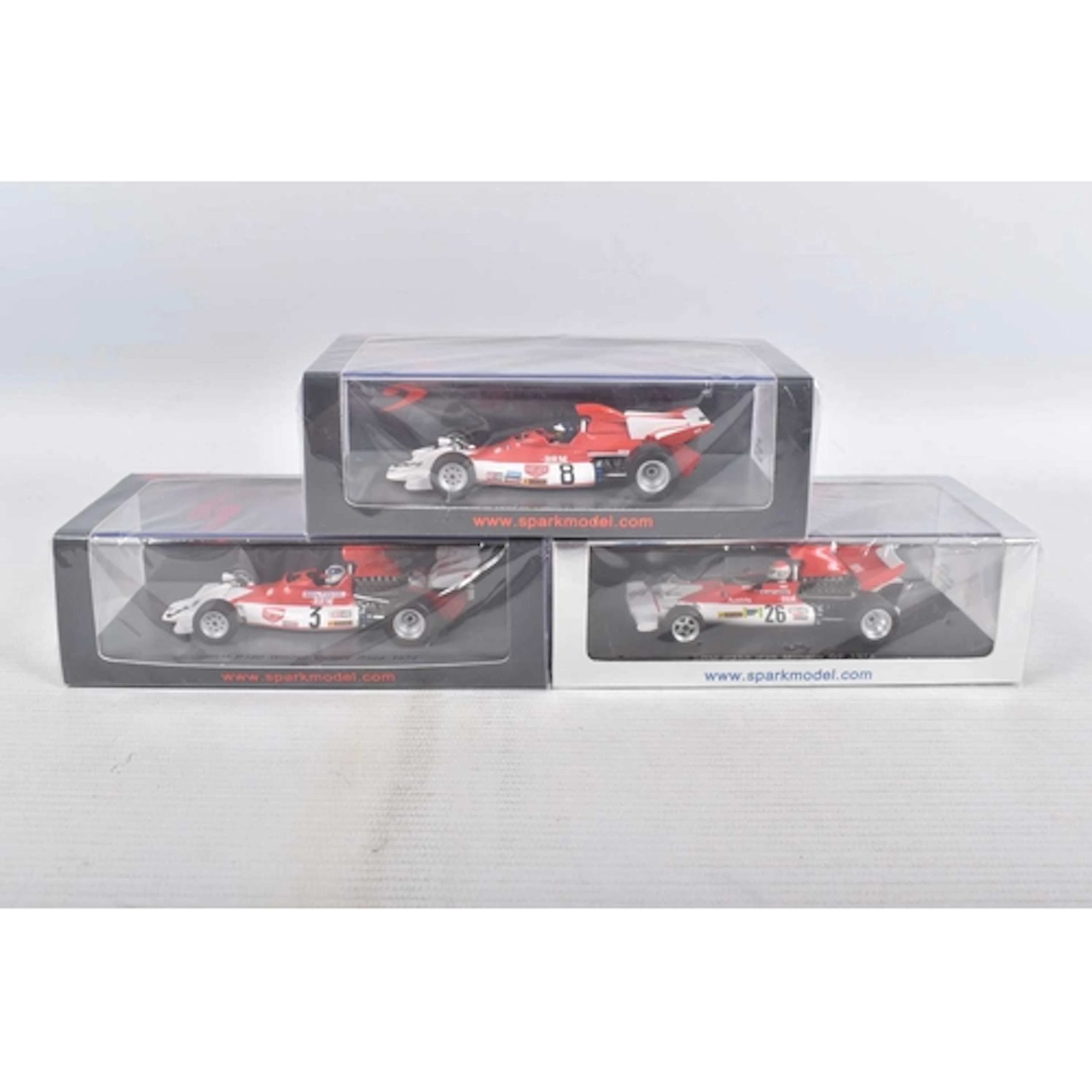 THREE BOXED AND SEALED MINIMAX SPARK MODEL VEHICLES, to incl...