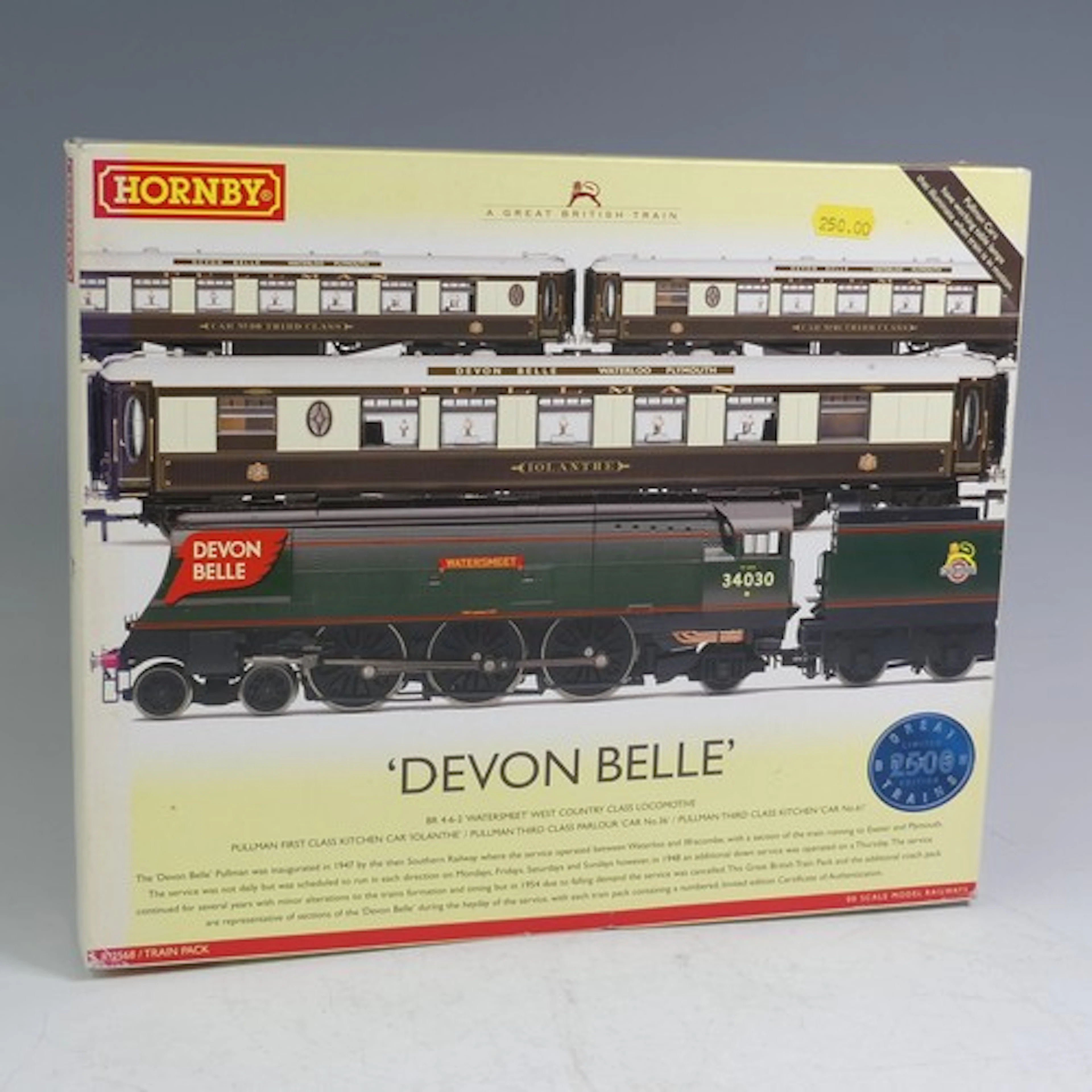 Hornby (China) 00 gauge, R2568 ‘Devon Belle’ Train Pack comp...